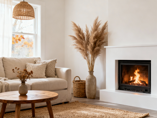 modern boho fall living room decor ideas