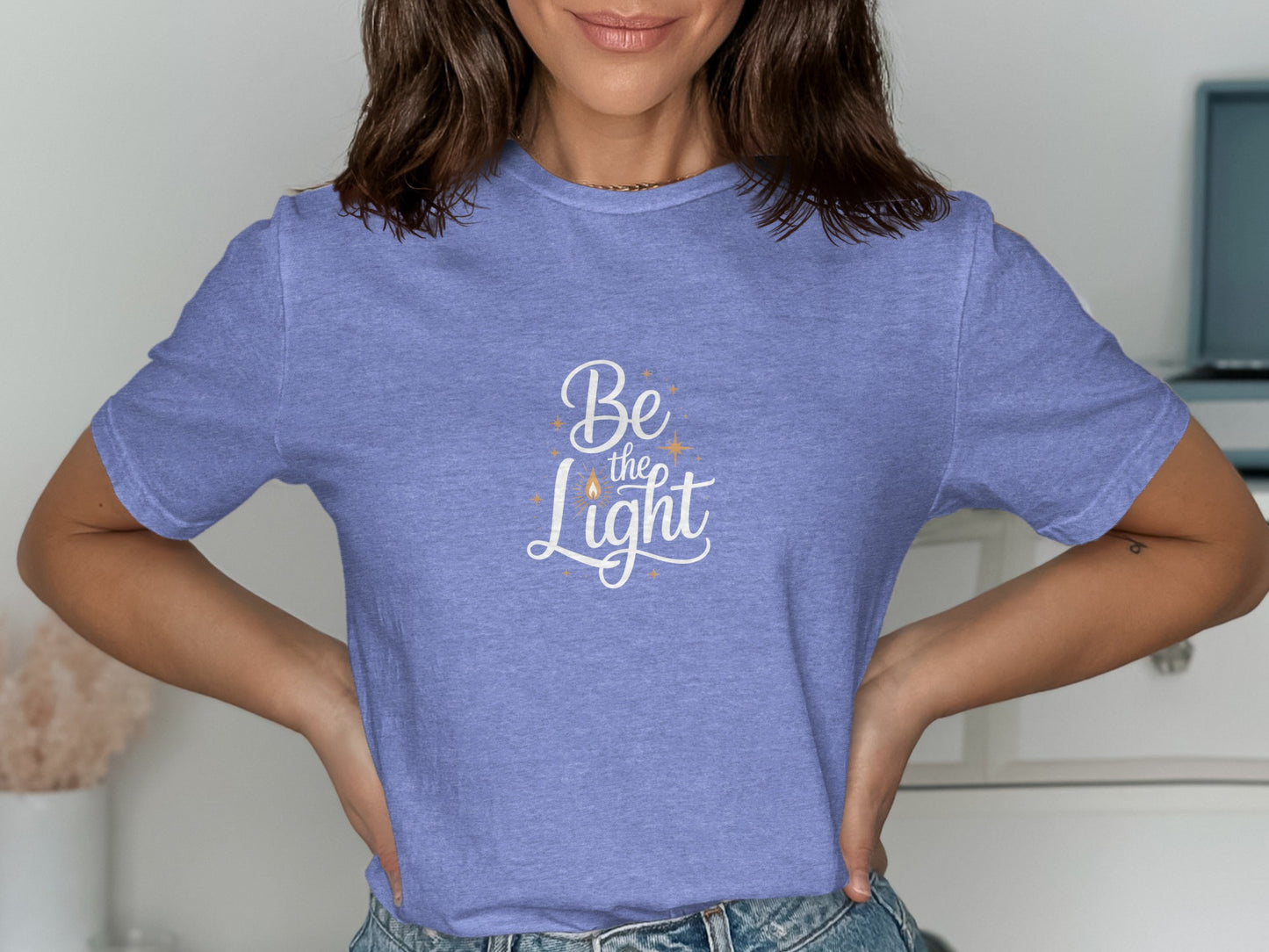Be the Light Motivational Inspirational Top product type