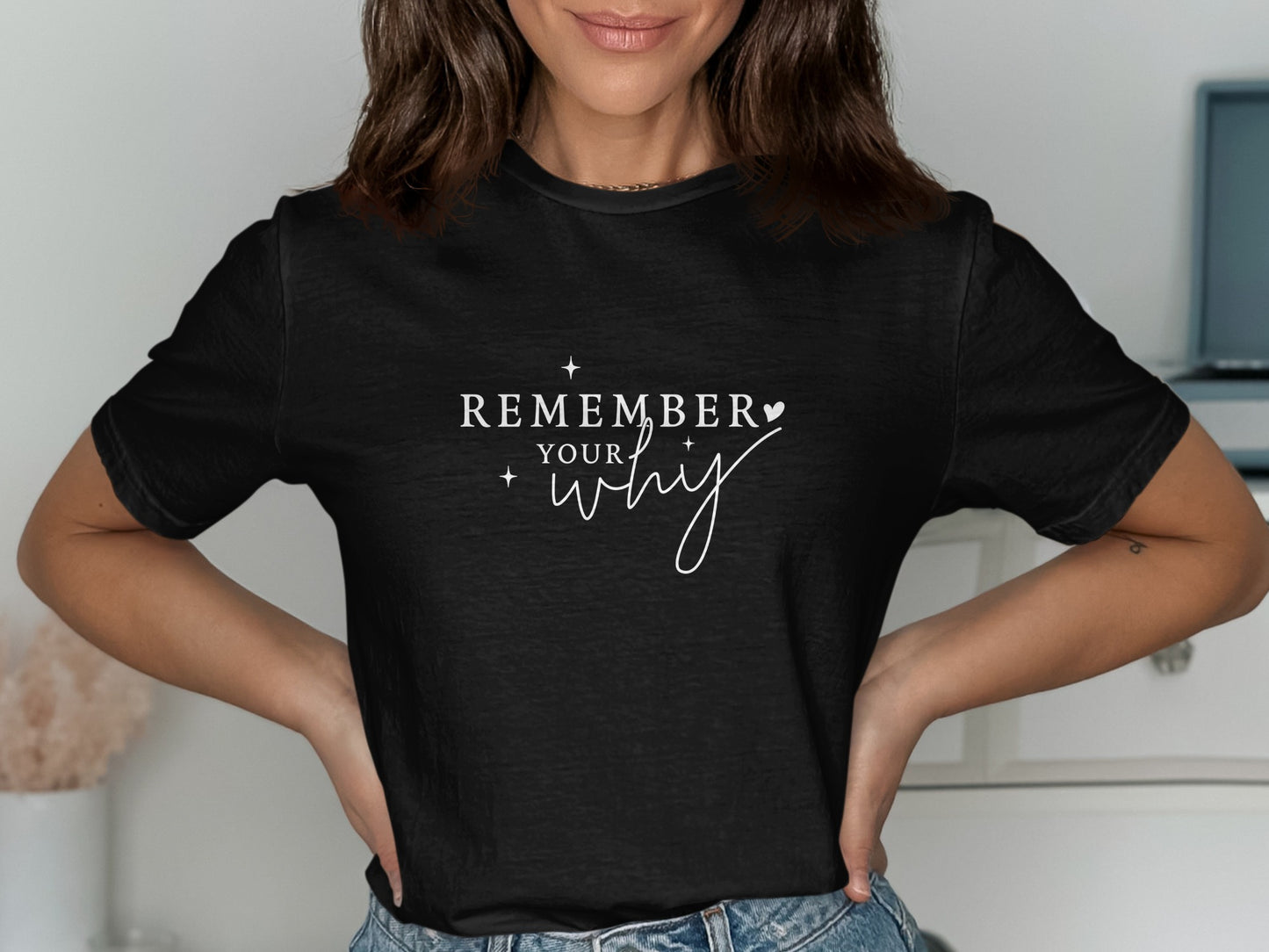 Remember Your Why Motivation T-Shirt product type