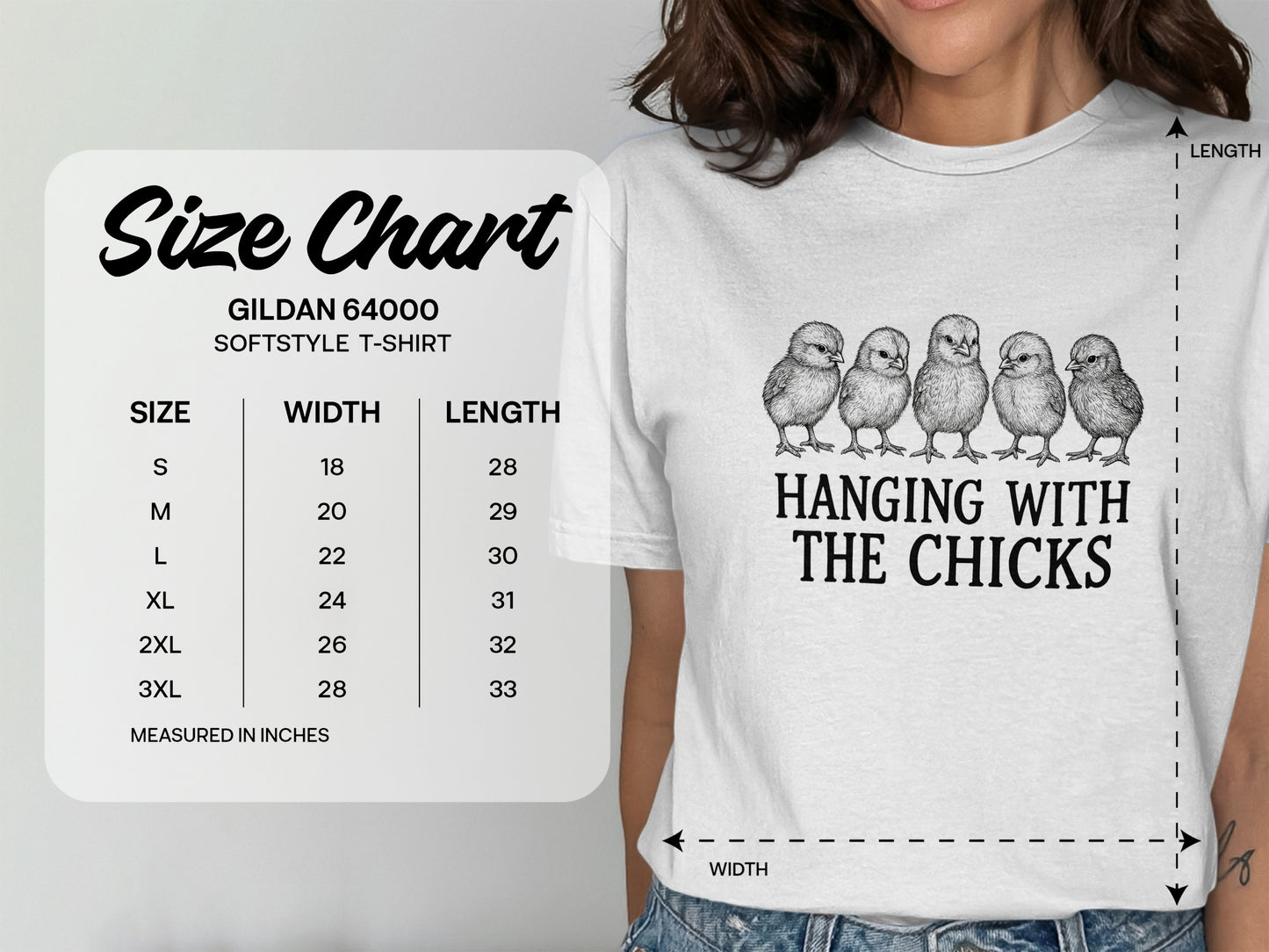 Hanging with The Chicks Graphic T-shirt product