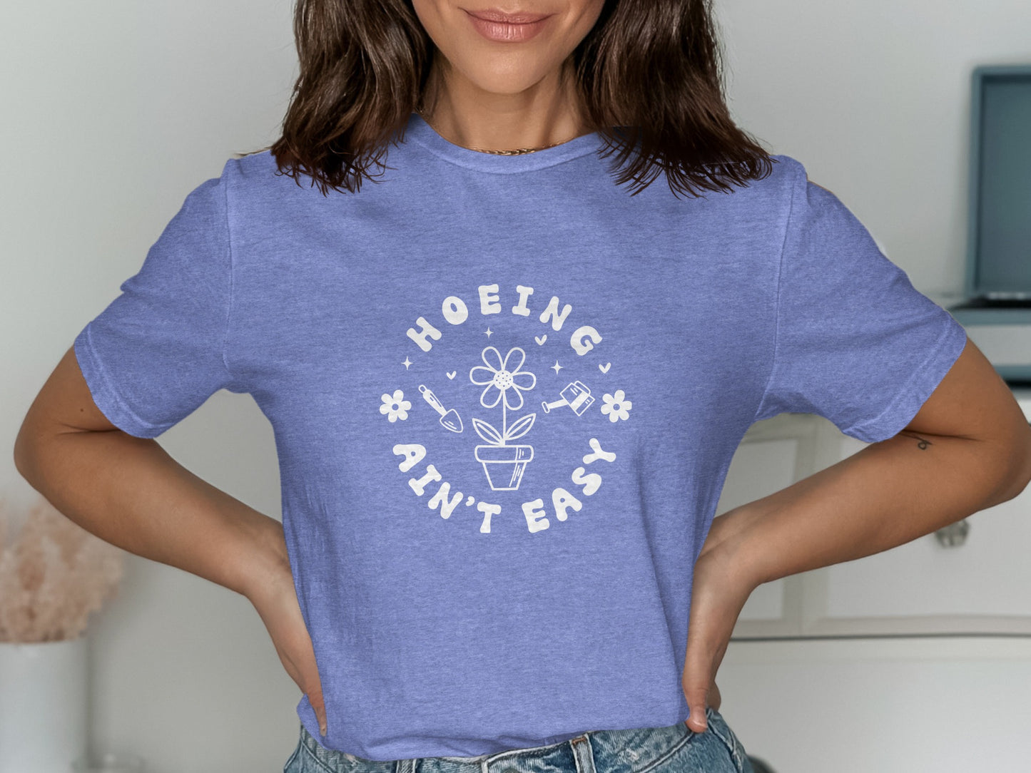 Hoeing Ain't Easy Graphic T-shirt product type
