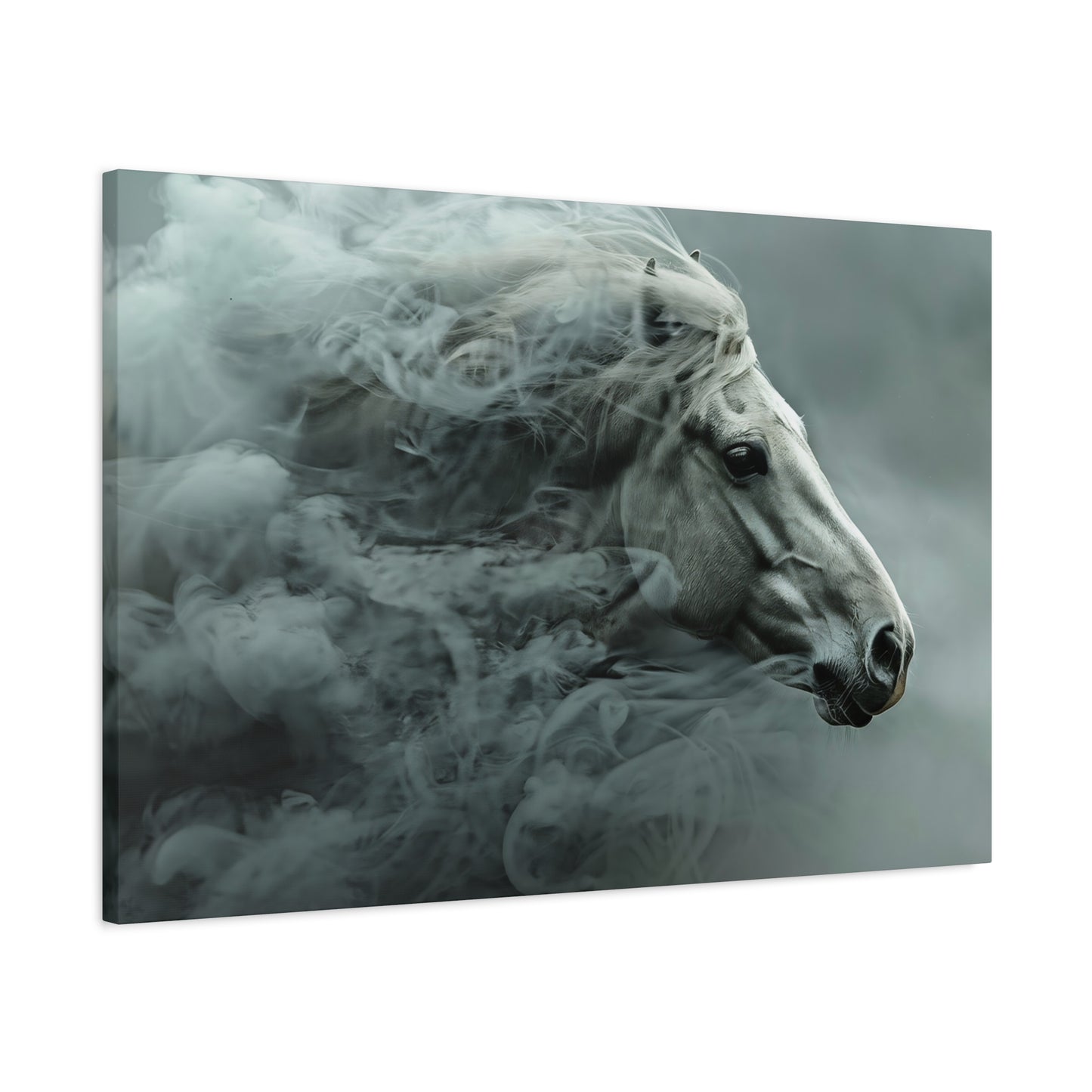Horse Watercolor Canvas Wall Art