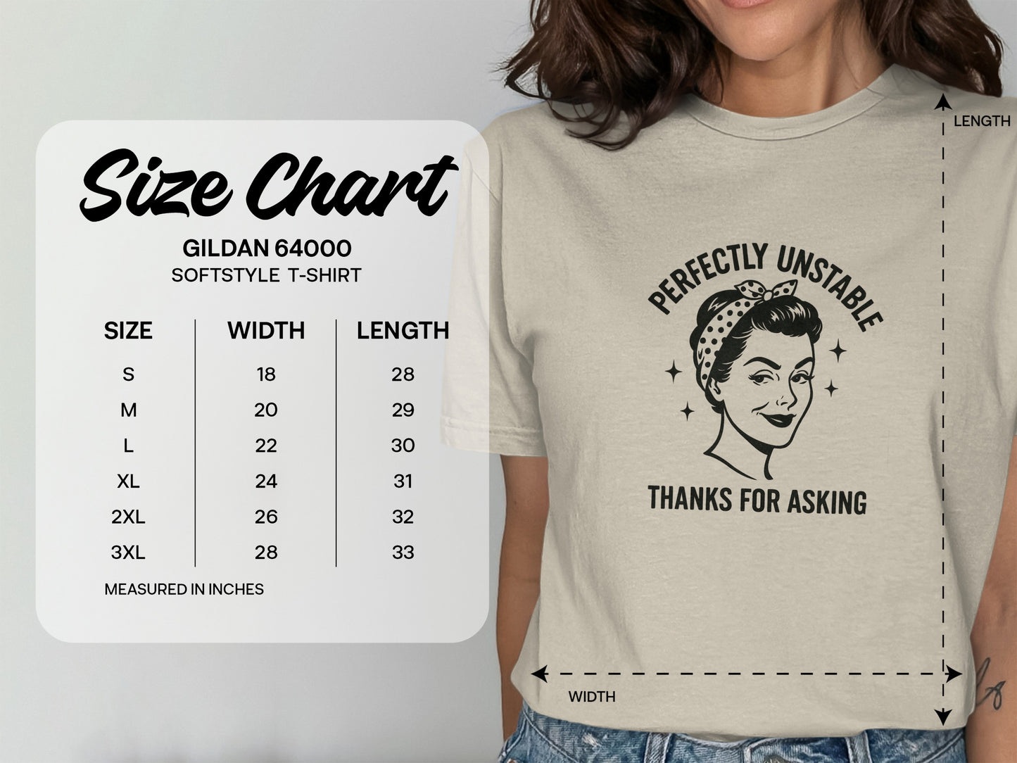Perfectly Unstable Thanks For Asking T-Shirt product