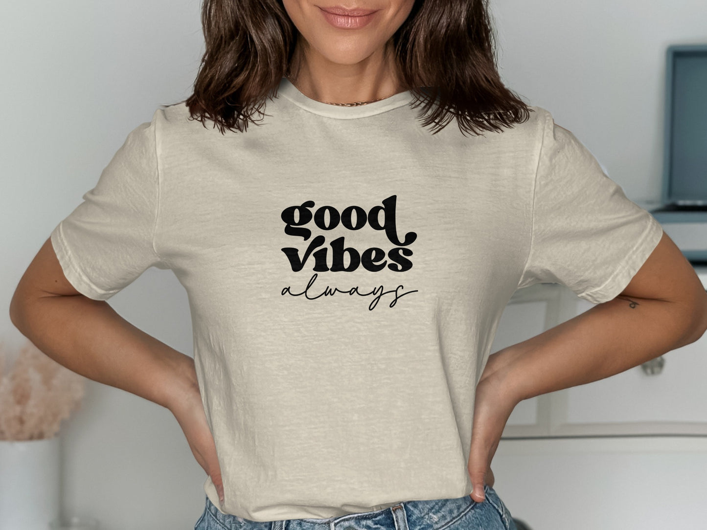 Good Vibes Always Graphic Tee Shirt product type