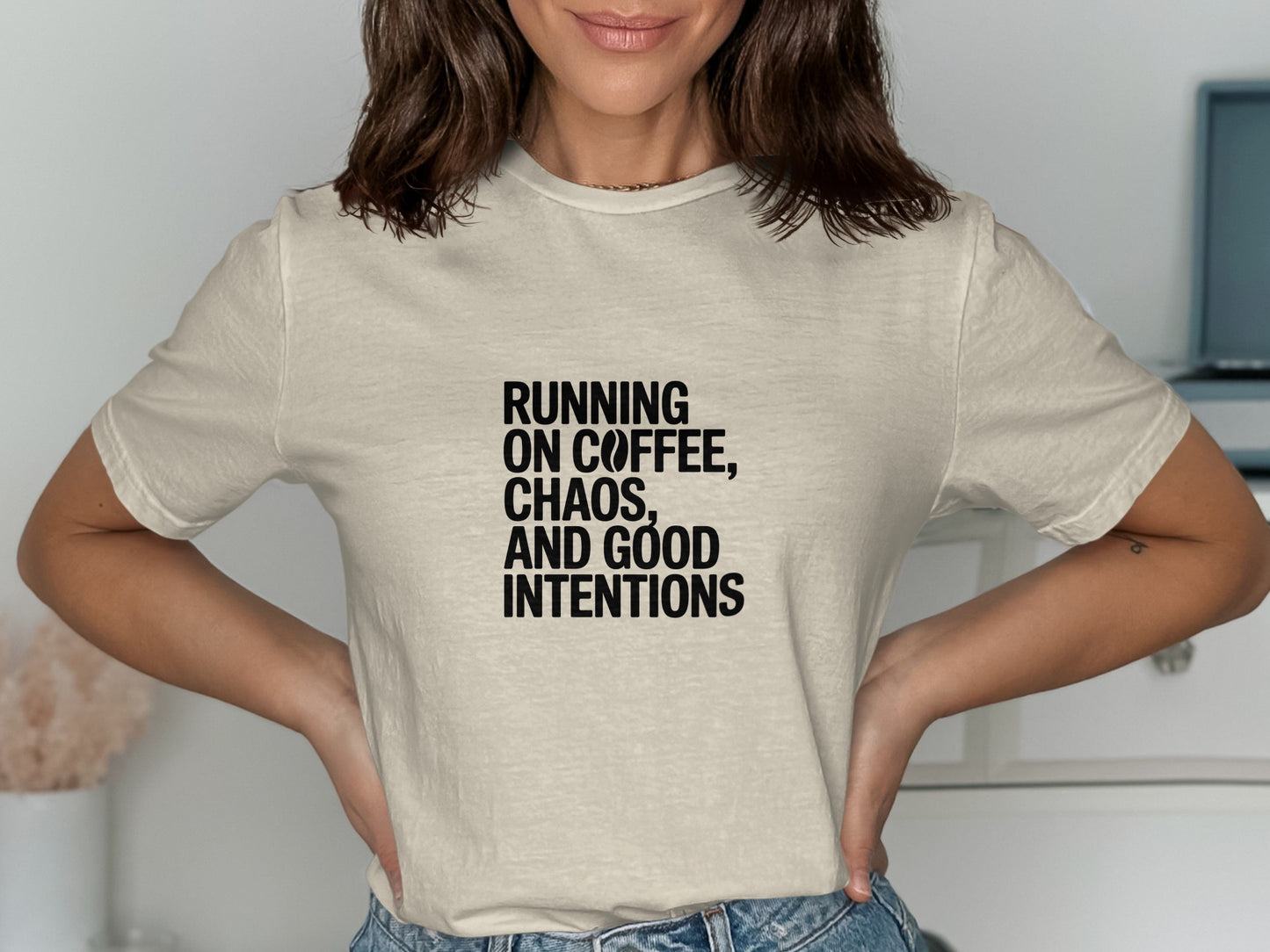 Running on Coffee Chaos and Good Intentions product type