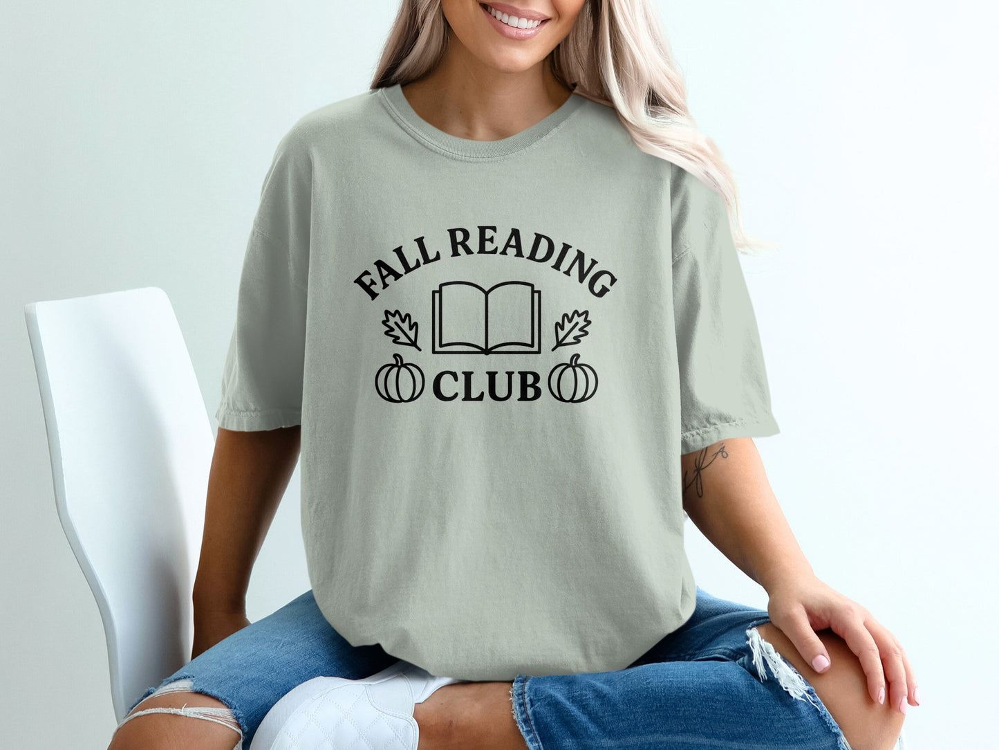 Fall Reading Club Graphic Tee Shirt product type