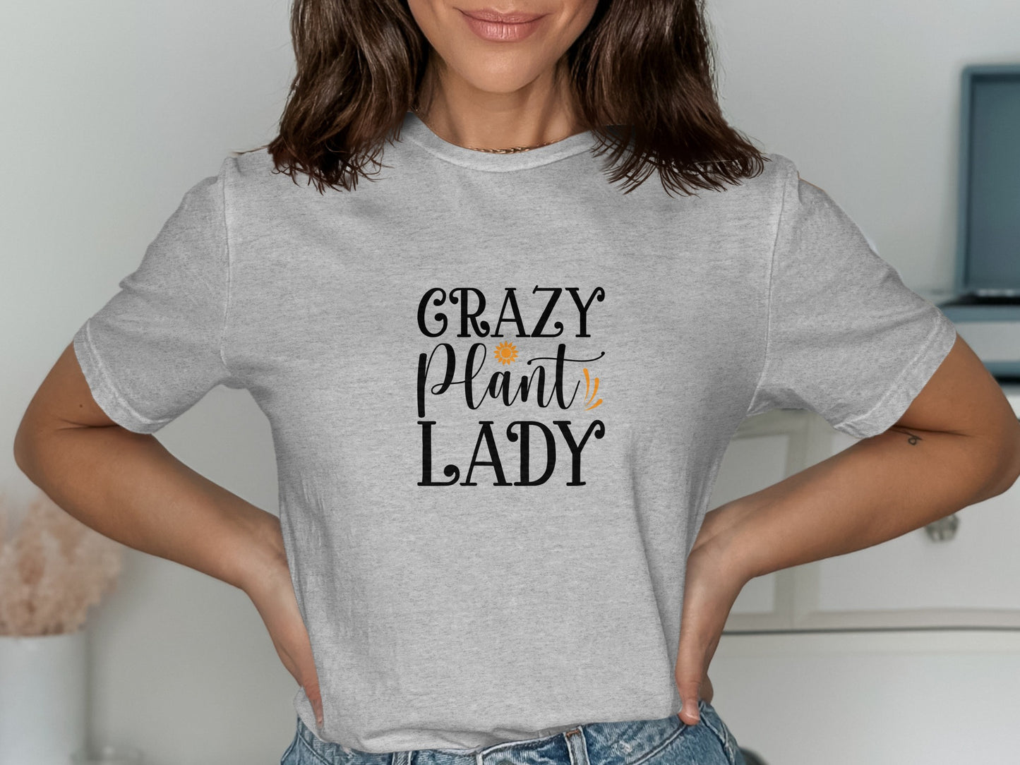 Crazy Plant Lady Graphic Tee Shirt product