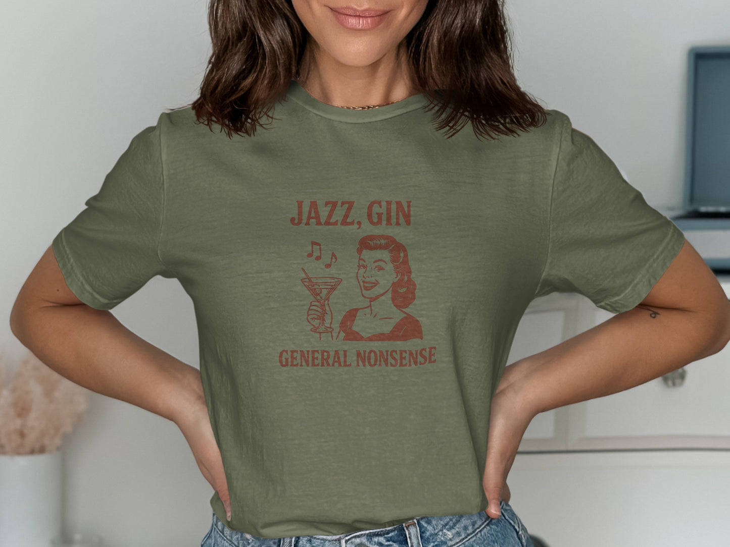 Jazz Gin General Nonsense Graphic Tee product type
