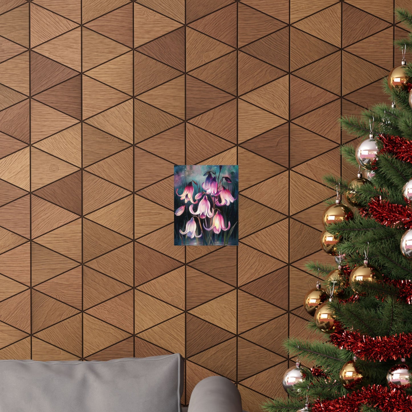 Flowers In The Night Poster