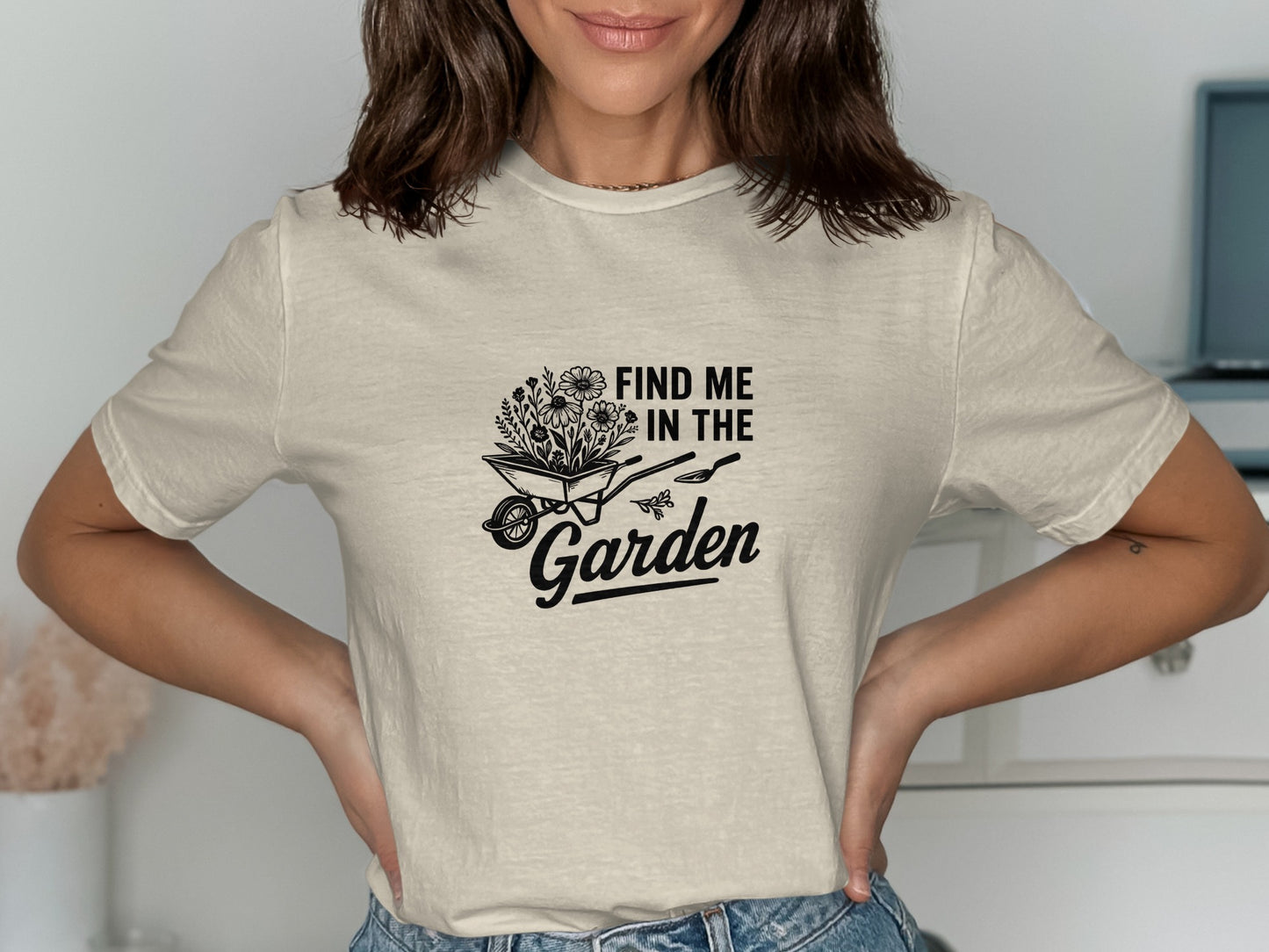 Find Me In The Garden Graphic Tee product