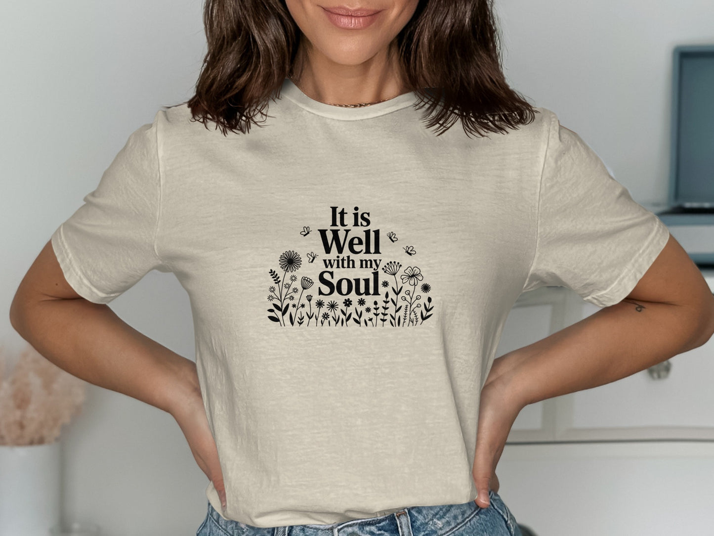 It is Well with My Soul Quote Tee product