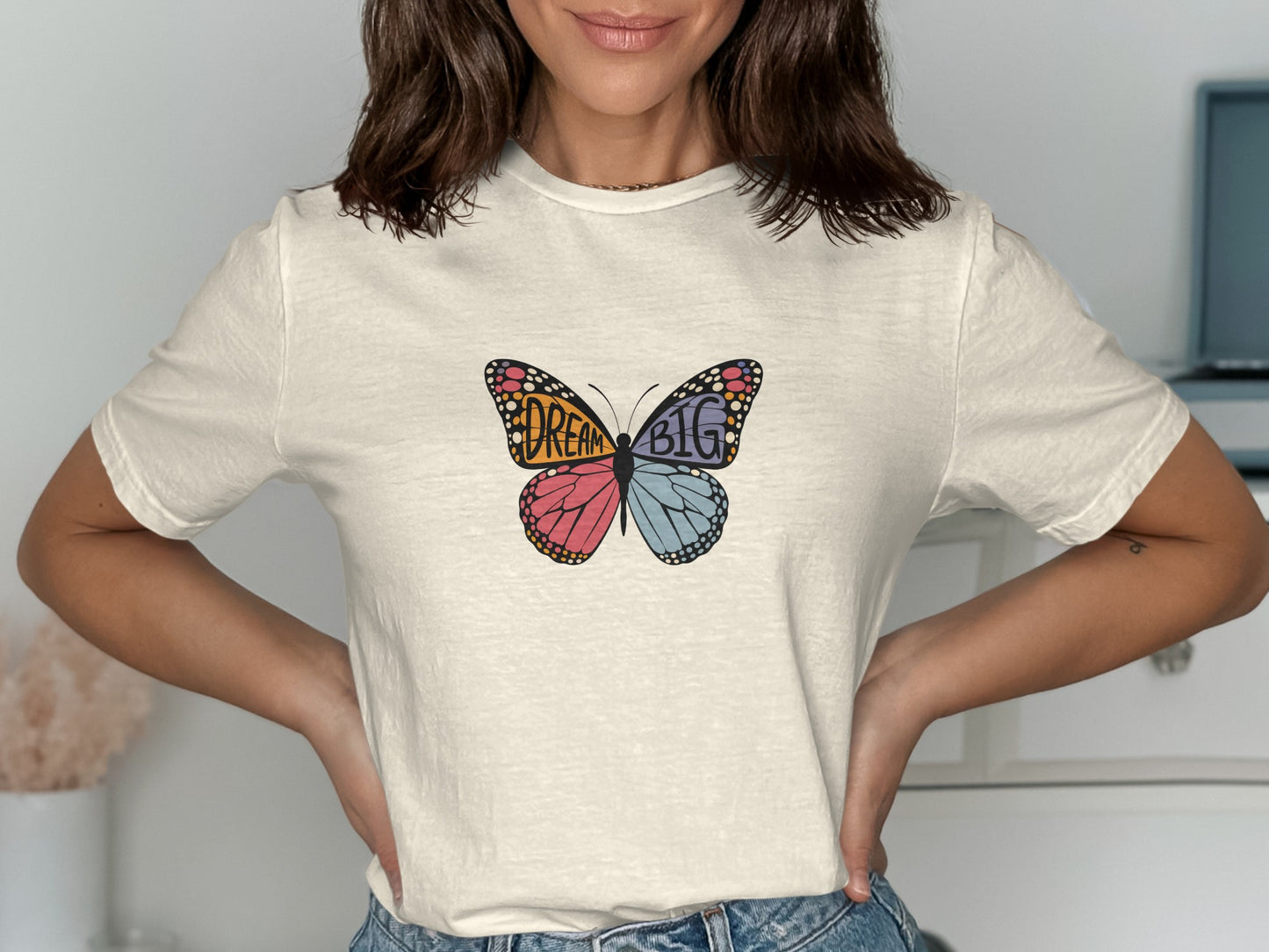 Dream Big Butterfly Graphic Tee product
