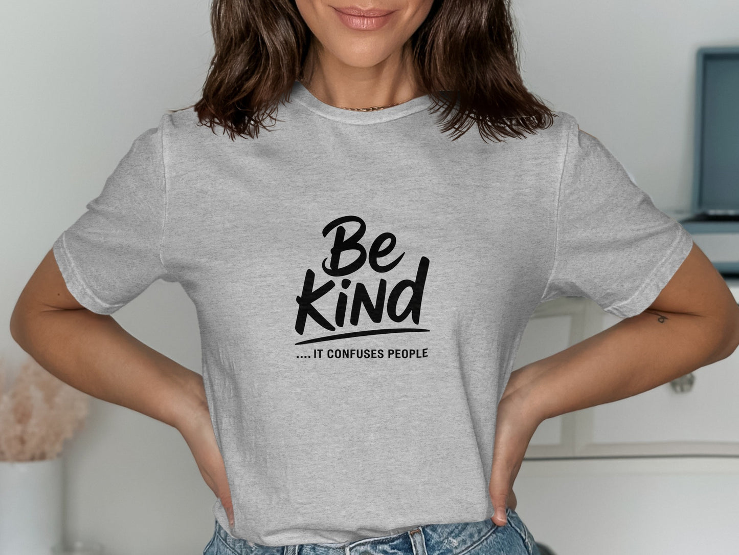 Be Kind It Confuses People Inspirational Shirt product type