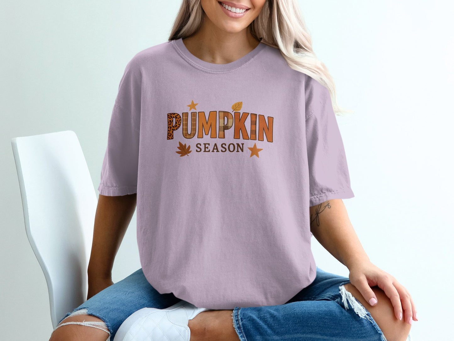 Pumpkin Season Graphic Tee Relaxed Fit Shirt product type
