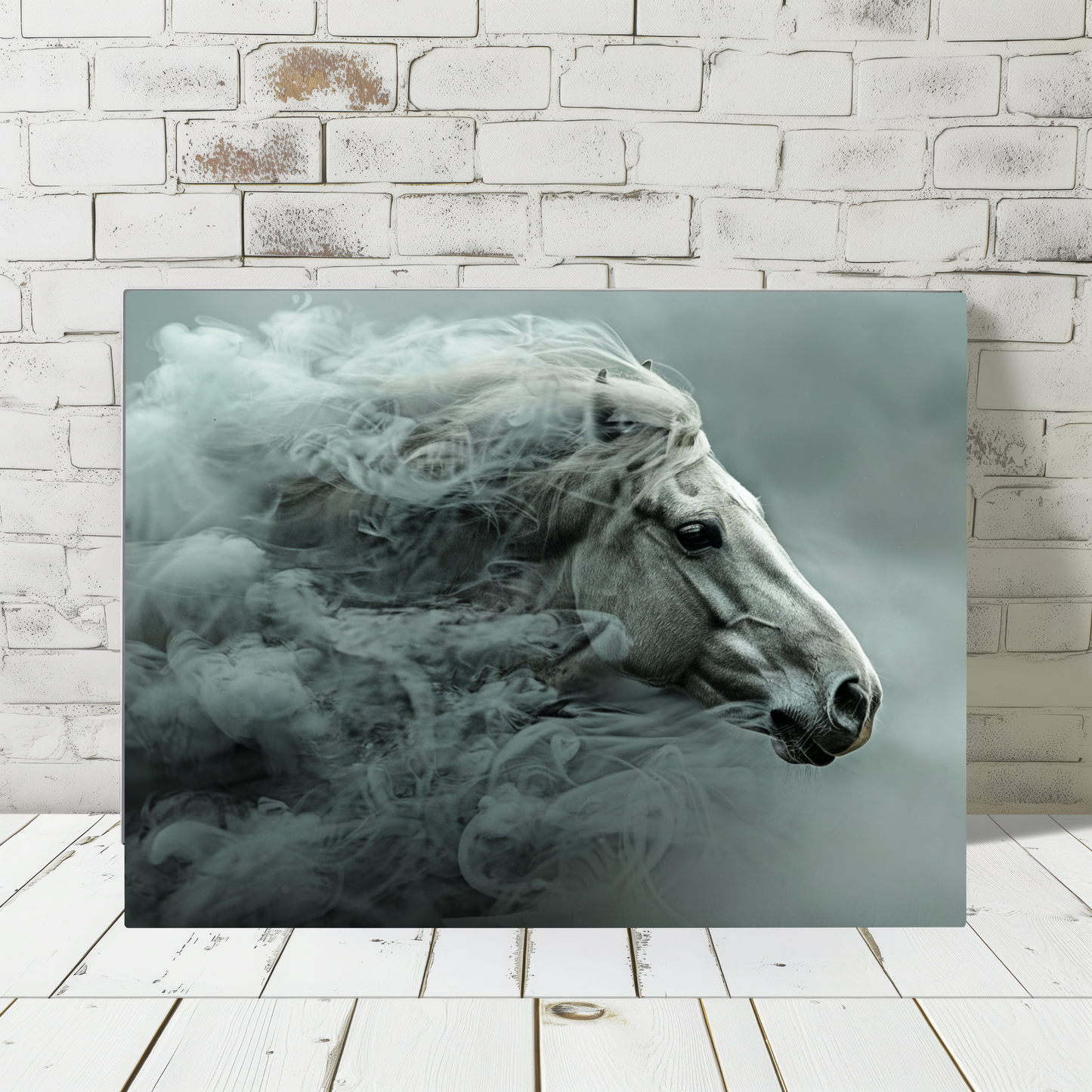 Horse Watercolor Canvas Wall Art