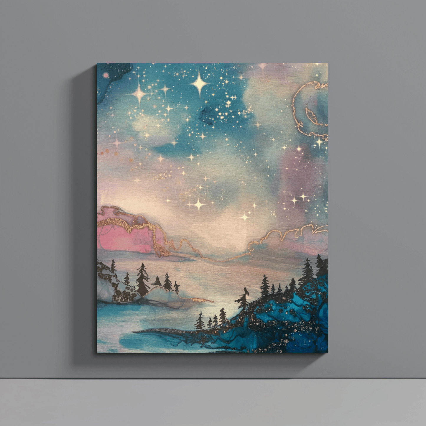 Starry Night Canvas Wall Art