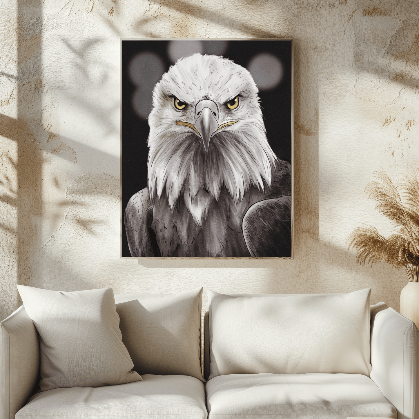 Bald Eagle Portrait Poster