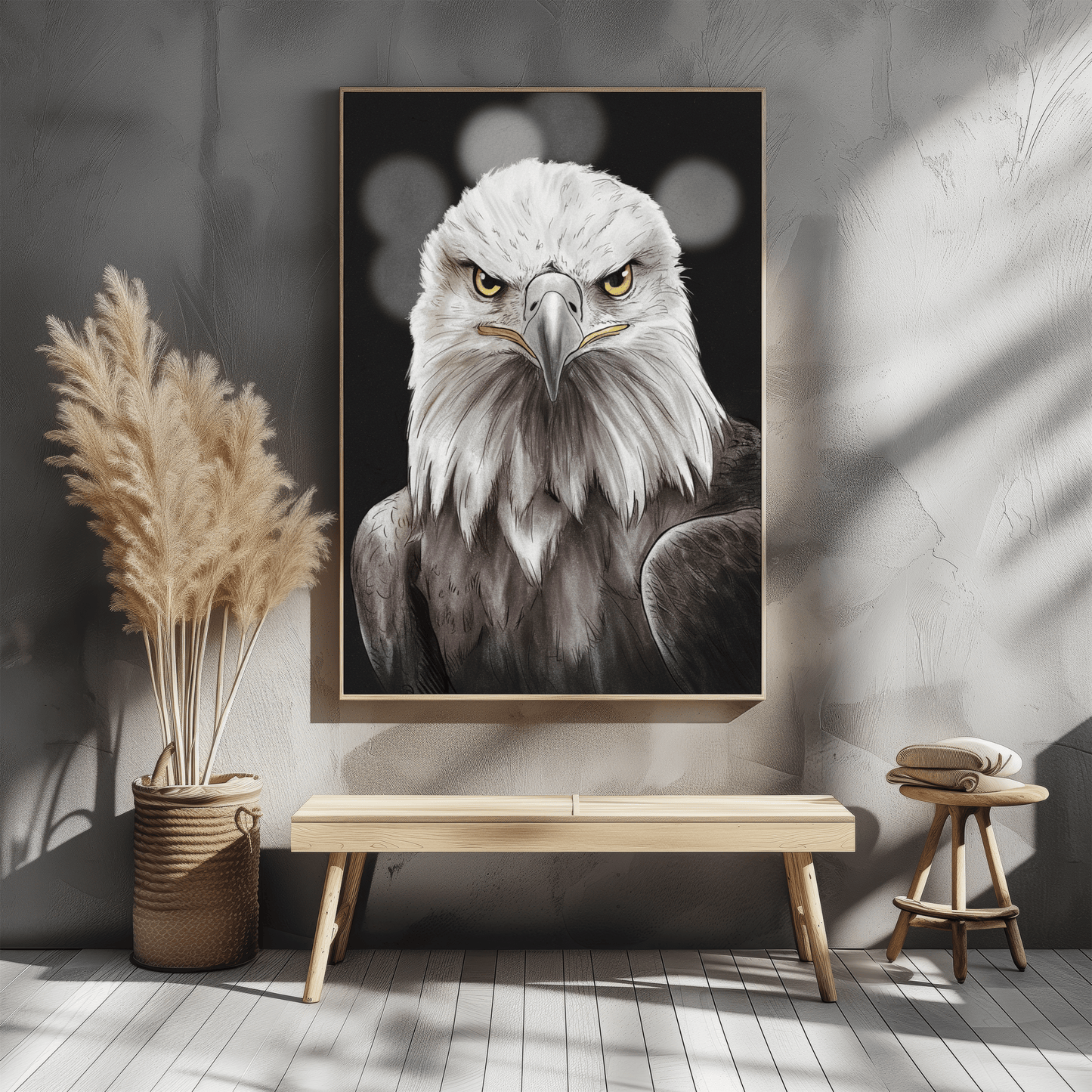 Bald Eagle Portrait Poster