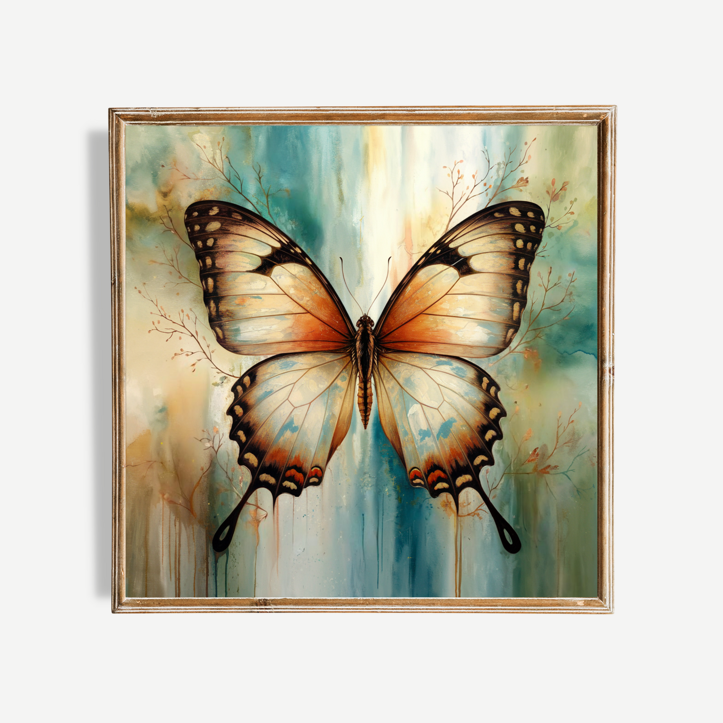 Butterfly Watercolor Poster
