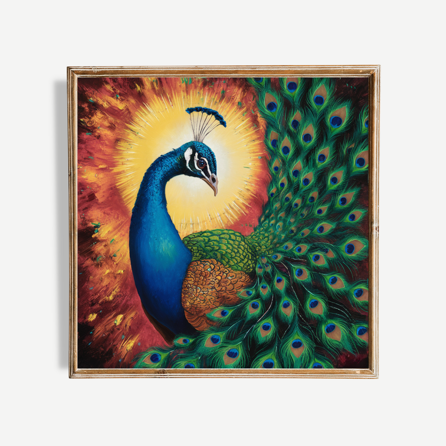 Peacock Poster