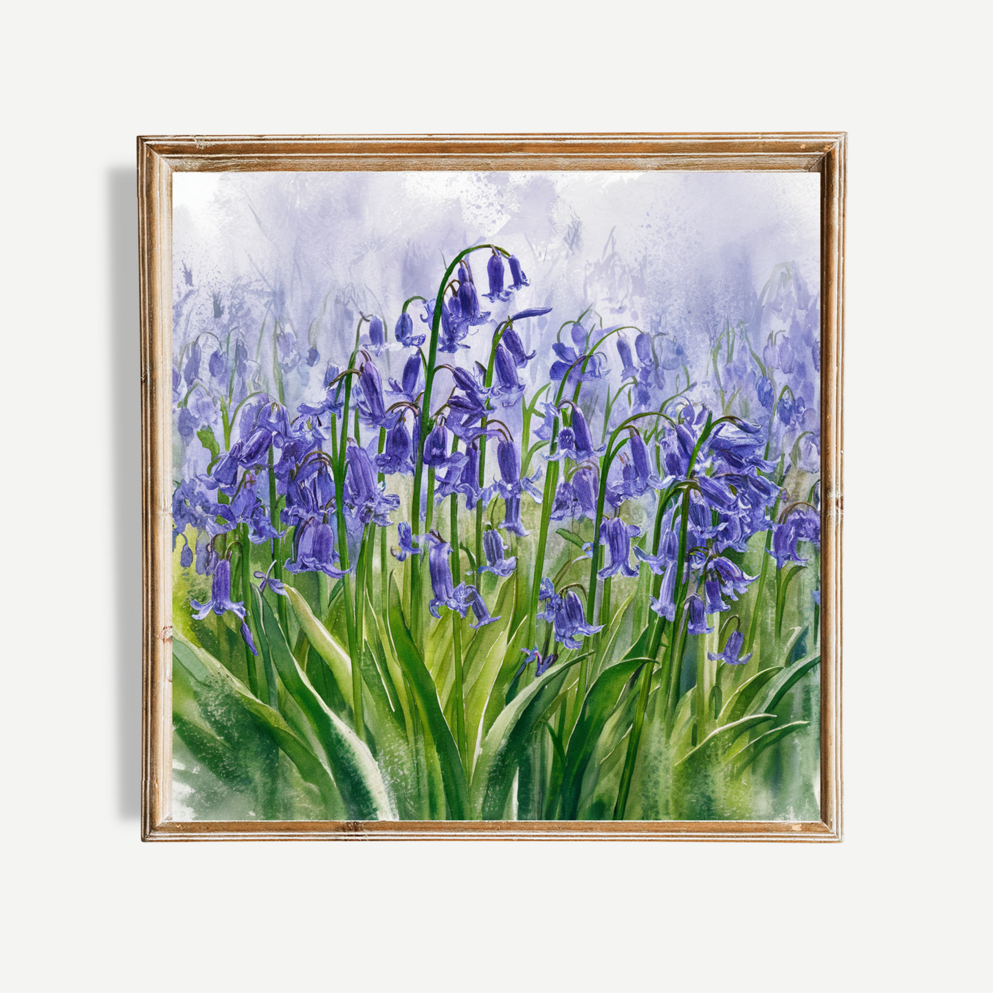 Blue Bell Flowers Poster