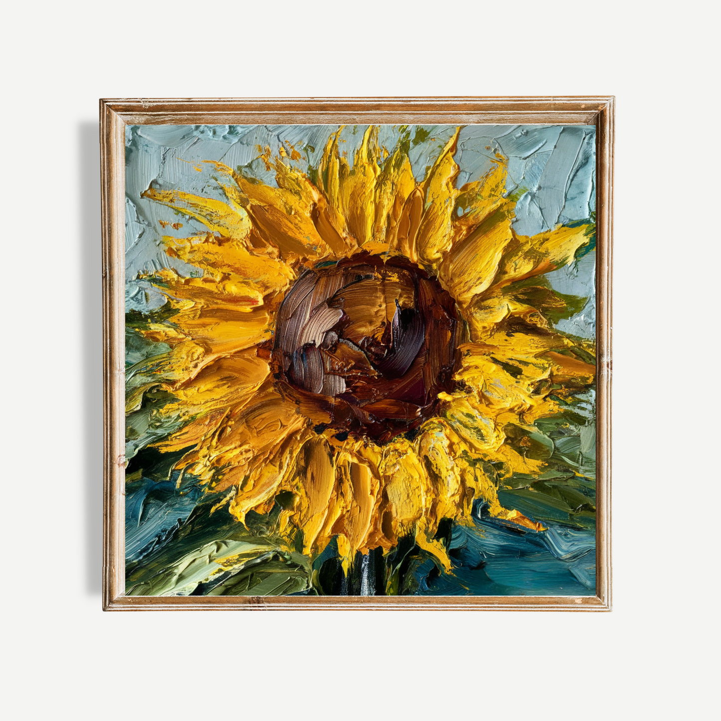 Sunflower Close Up Poster