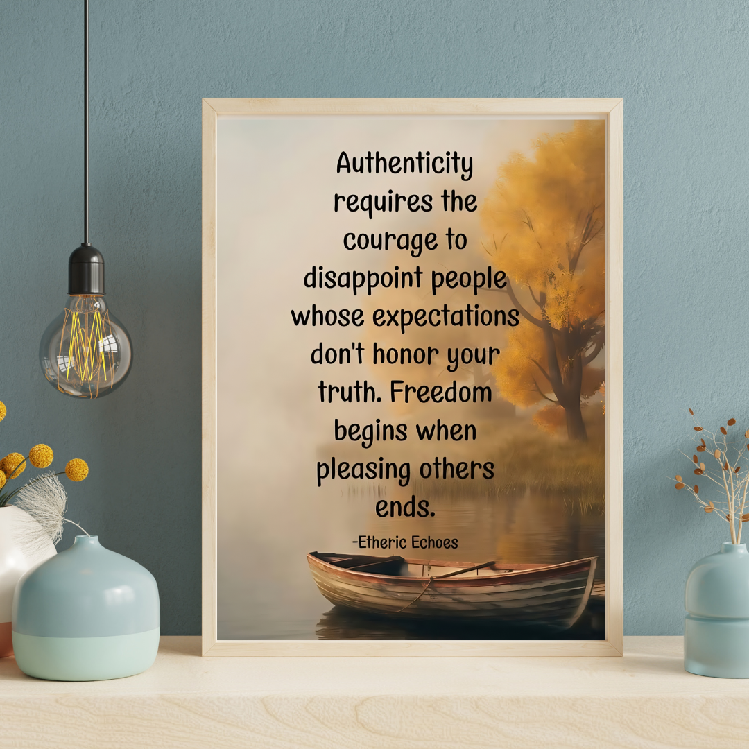 Authenticity Poster