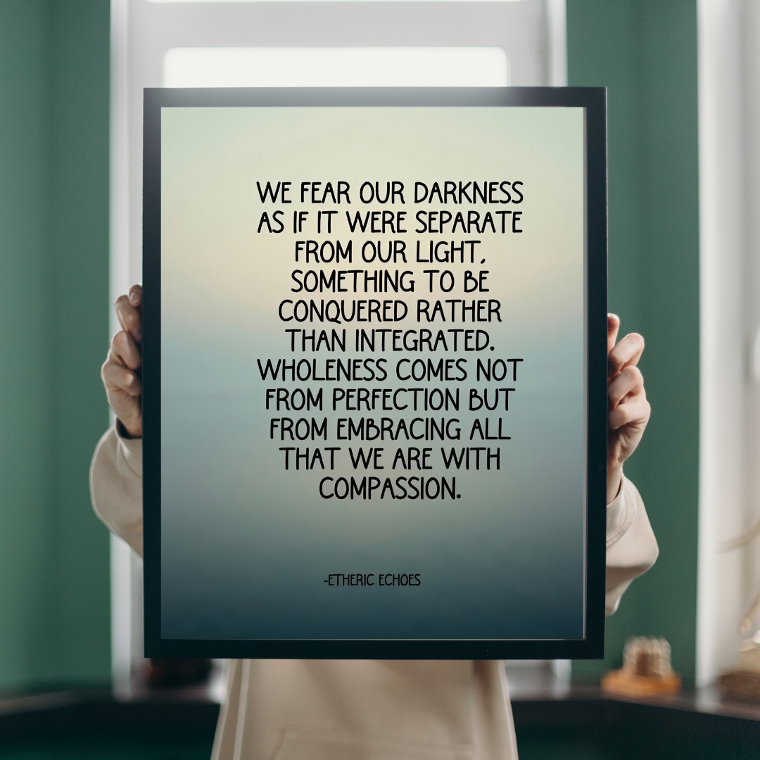 We Fear Our Darkness Poster