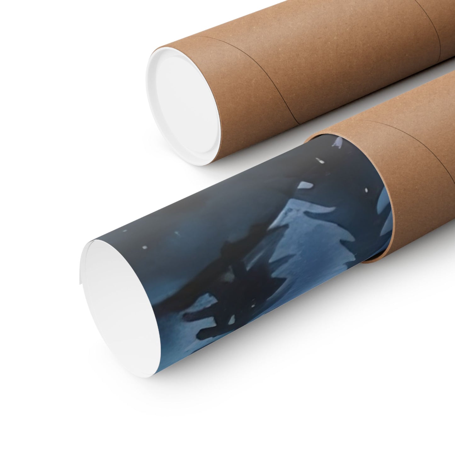 Full Moon Night Sky Poster