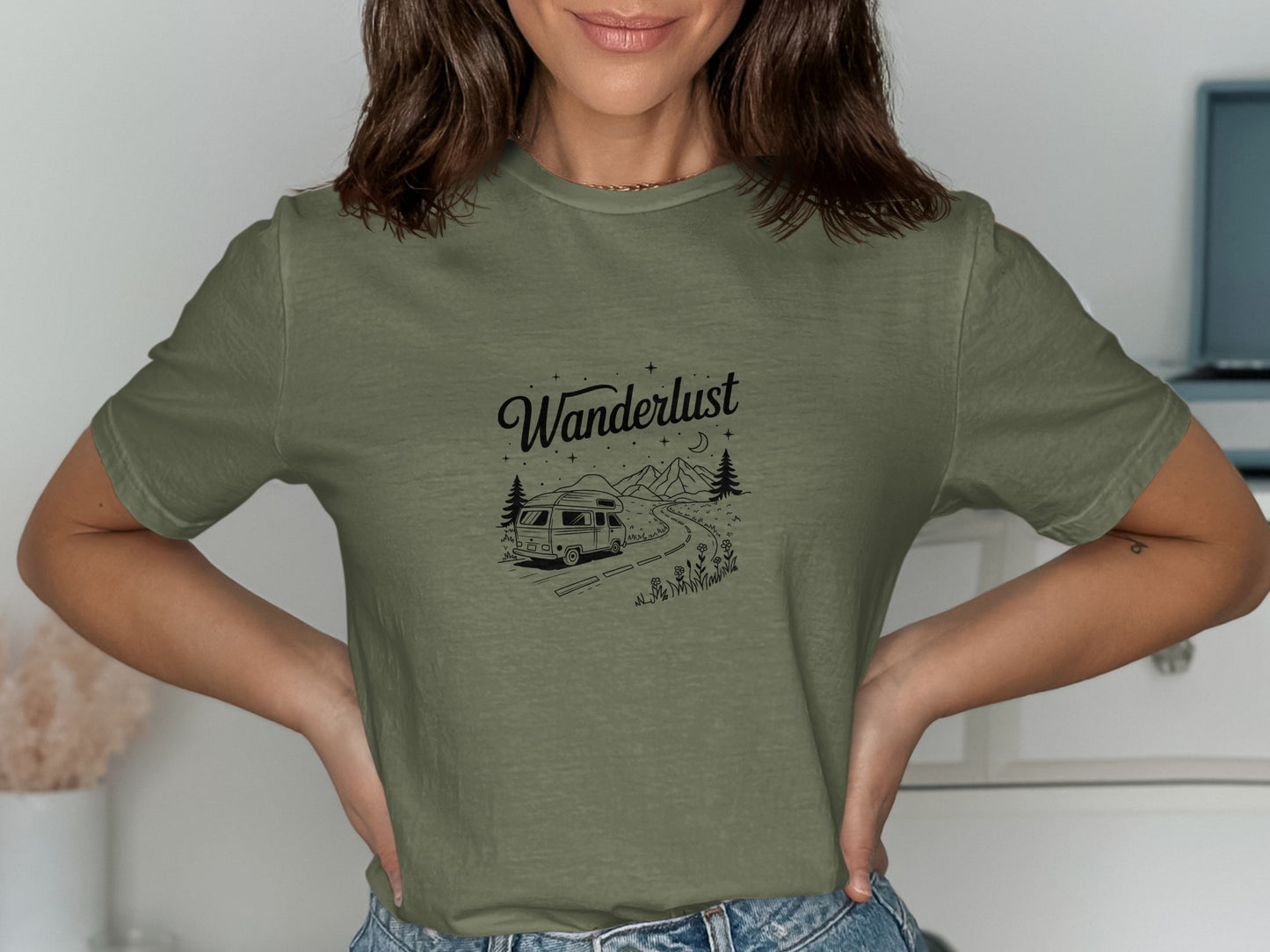 Explore Wanderlust RV Adventure Graphic T-Shirt product