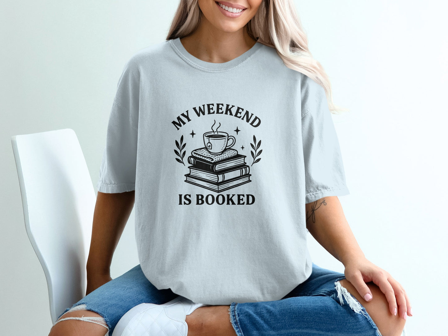 My Weekend Is Booked Printed T-Shirt product