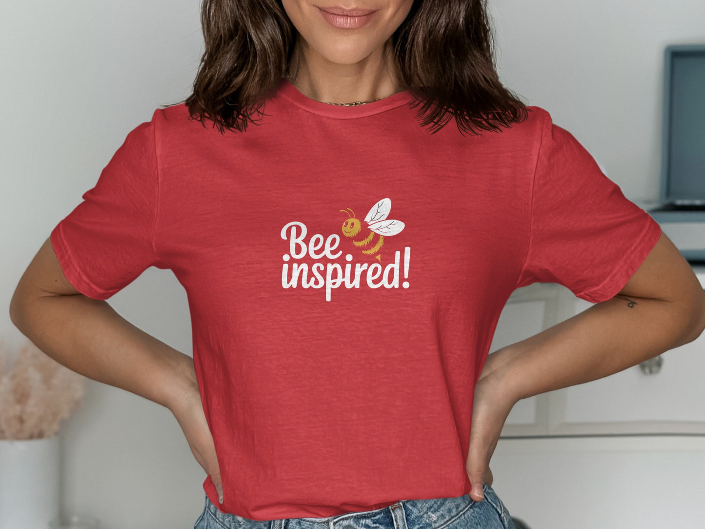 Bee Inspired Graphic Tee Shirt product