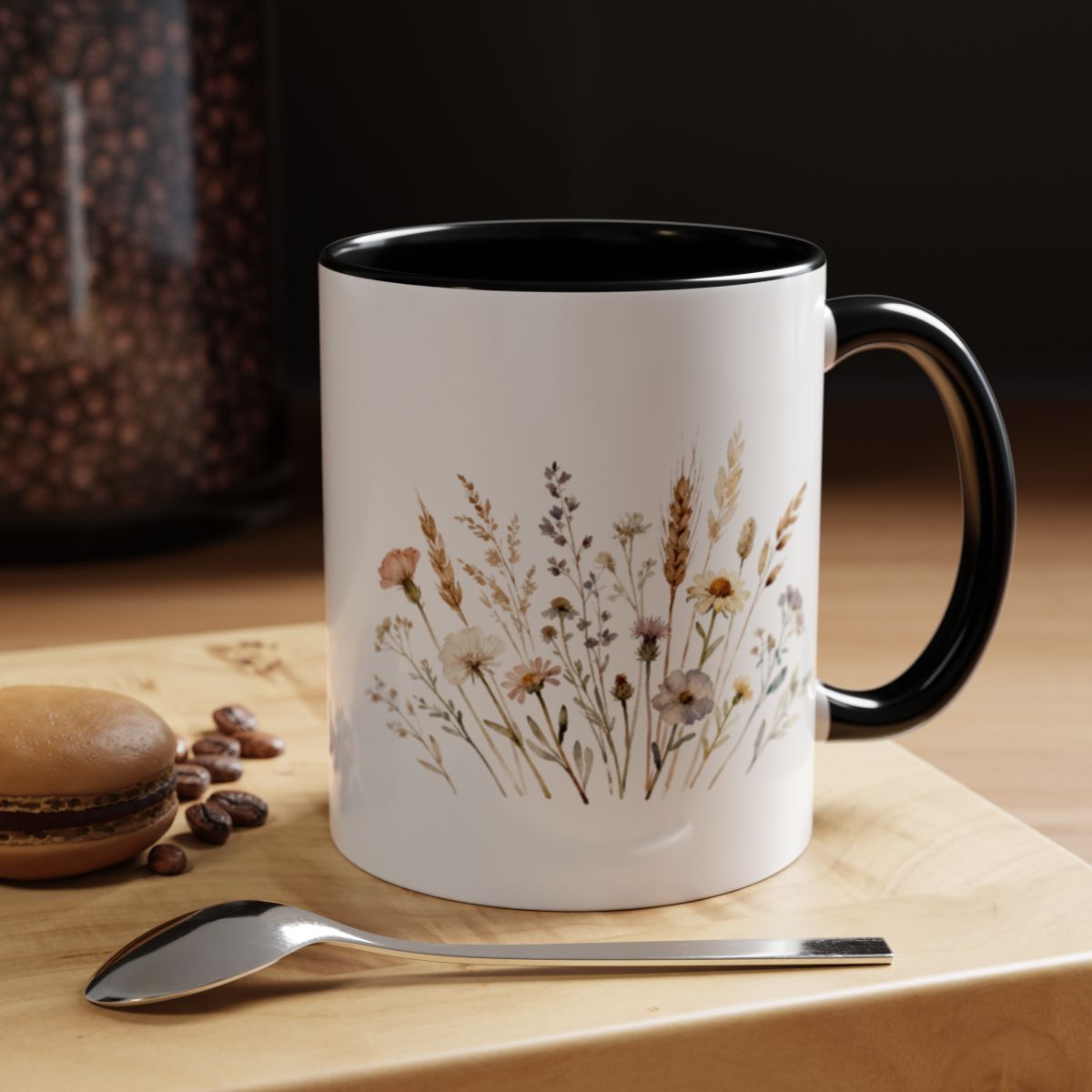 Beautiful Floral Design Coffee Mug Product