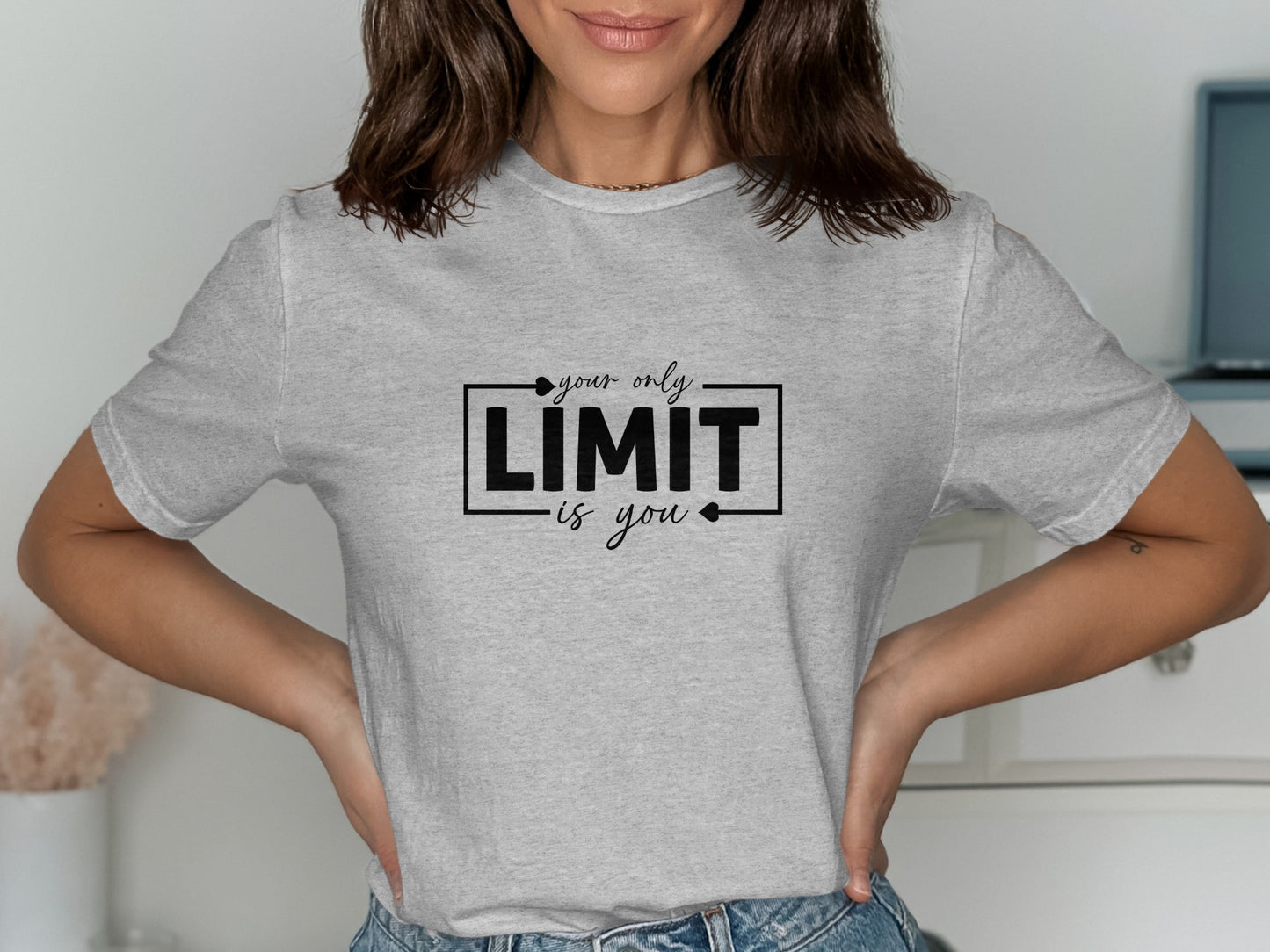 Your Only Limit Is You Inspirational T-shirt product