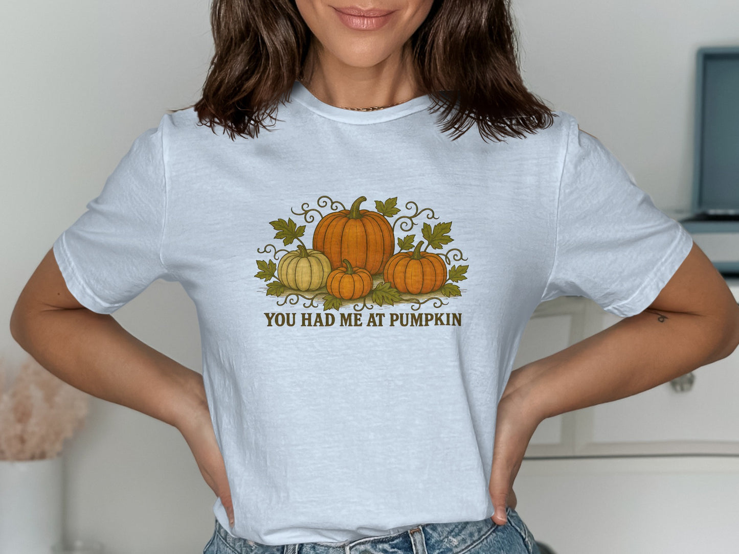 You Had Me At Pumpkin Graphic T-shirt product type