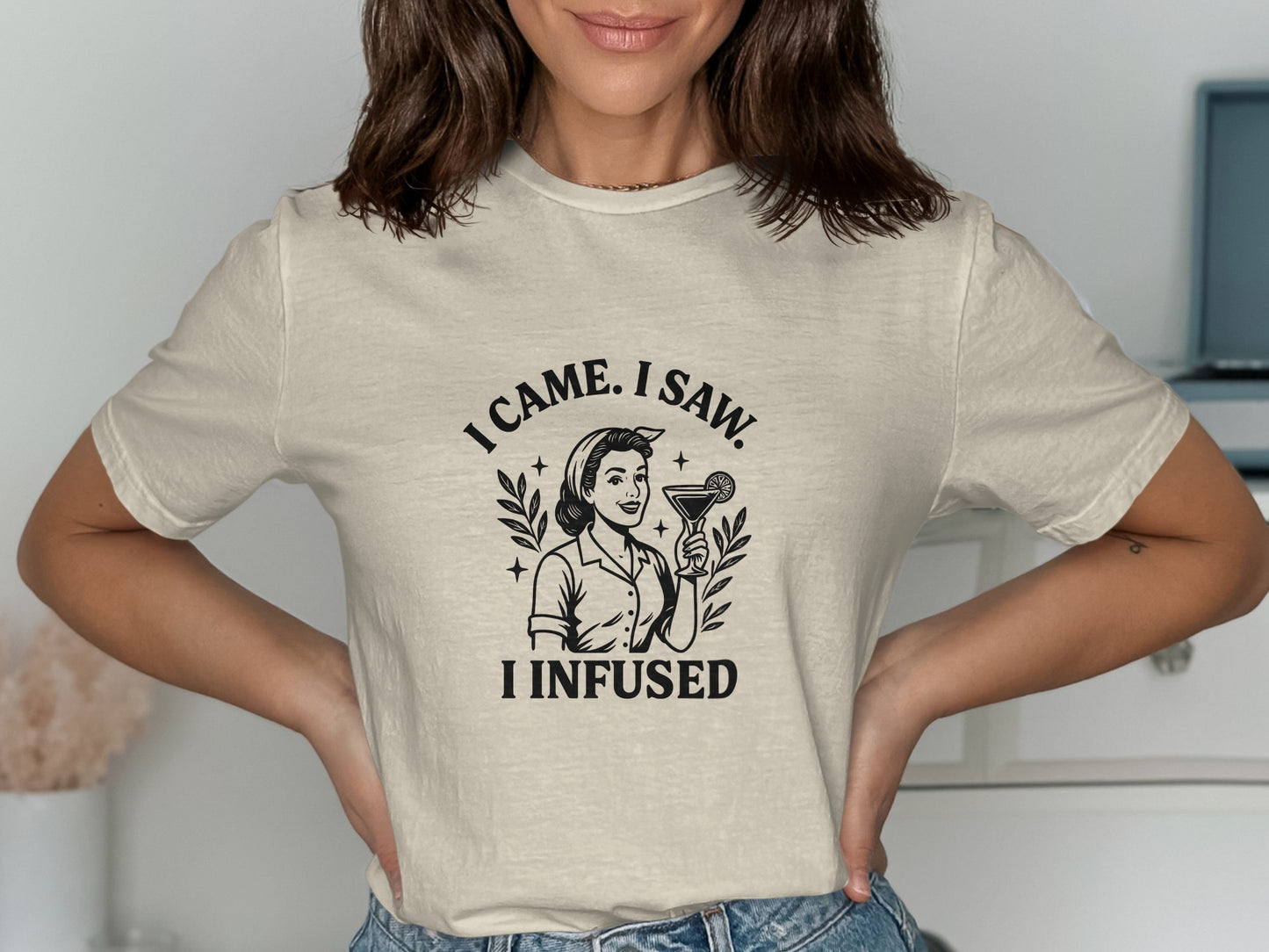 I Came I Saw I Infused Graphic Tee product type