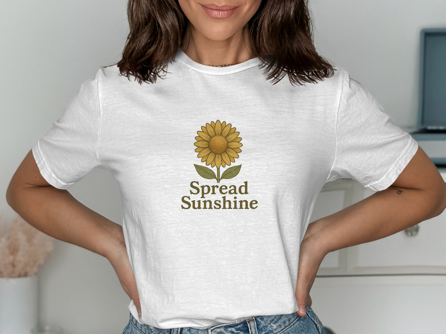 Spread Sunshine Sunflower Graphic T-Shirt product