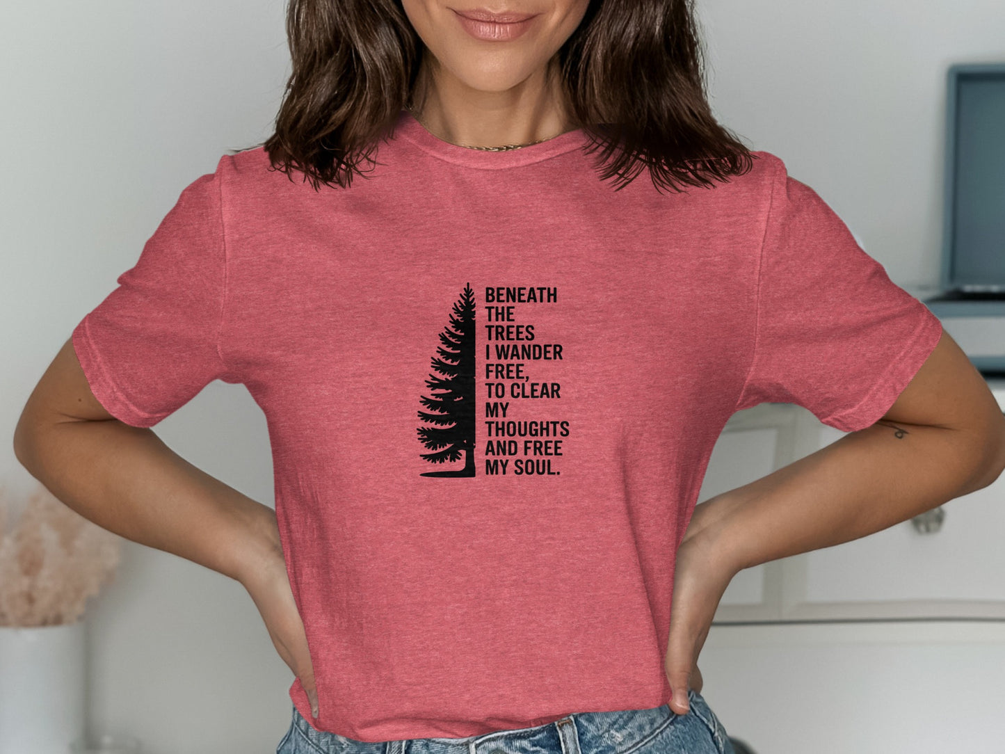 Beneath the Trees I Wander Free Graphic Tee product