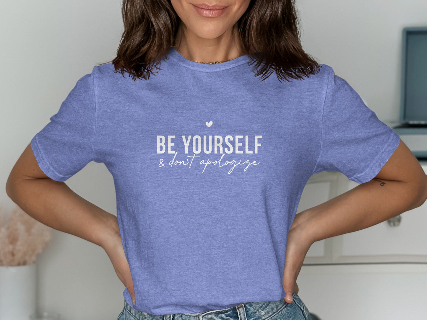 Be Yourself and Don't Apologize Printed T-shirt product