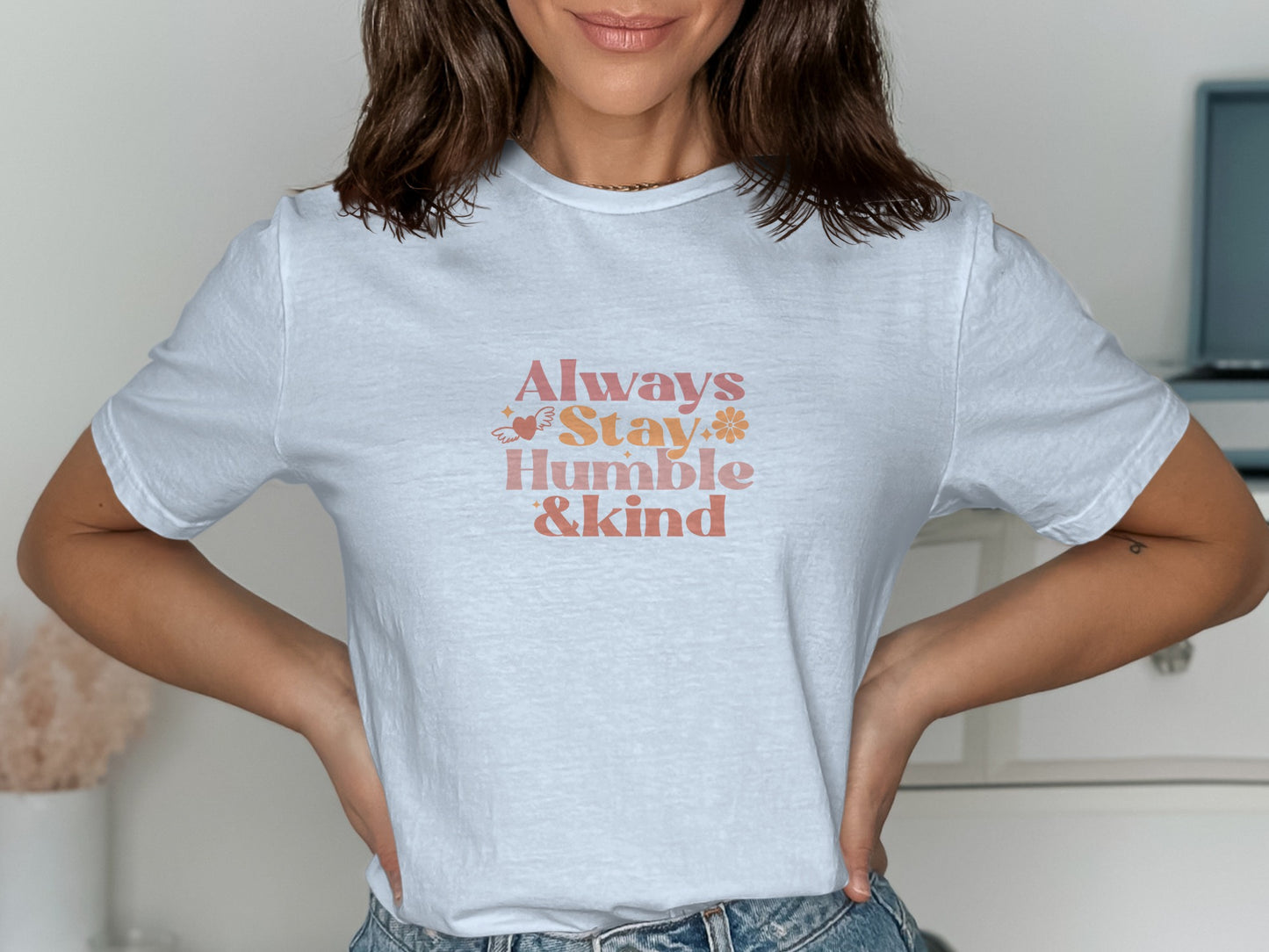 Always Stay Humble & Kind Printed T-shirt product