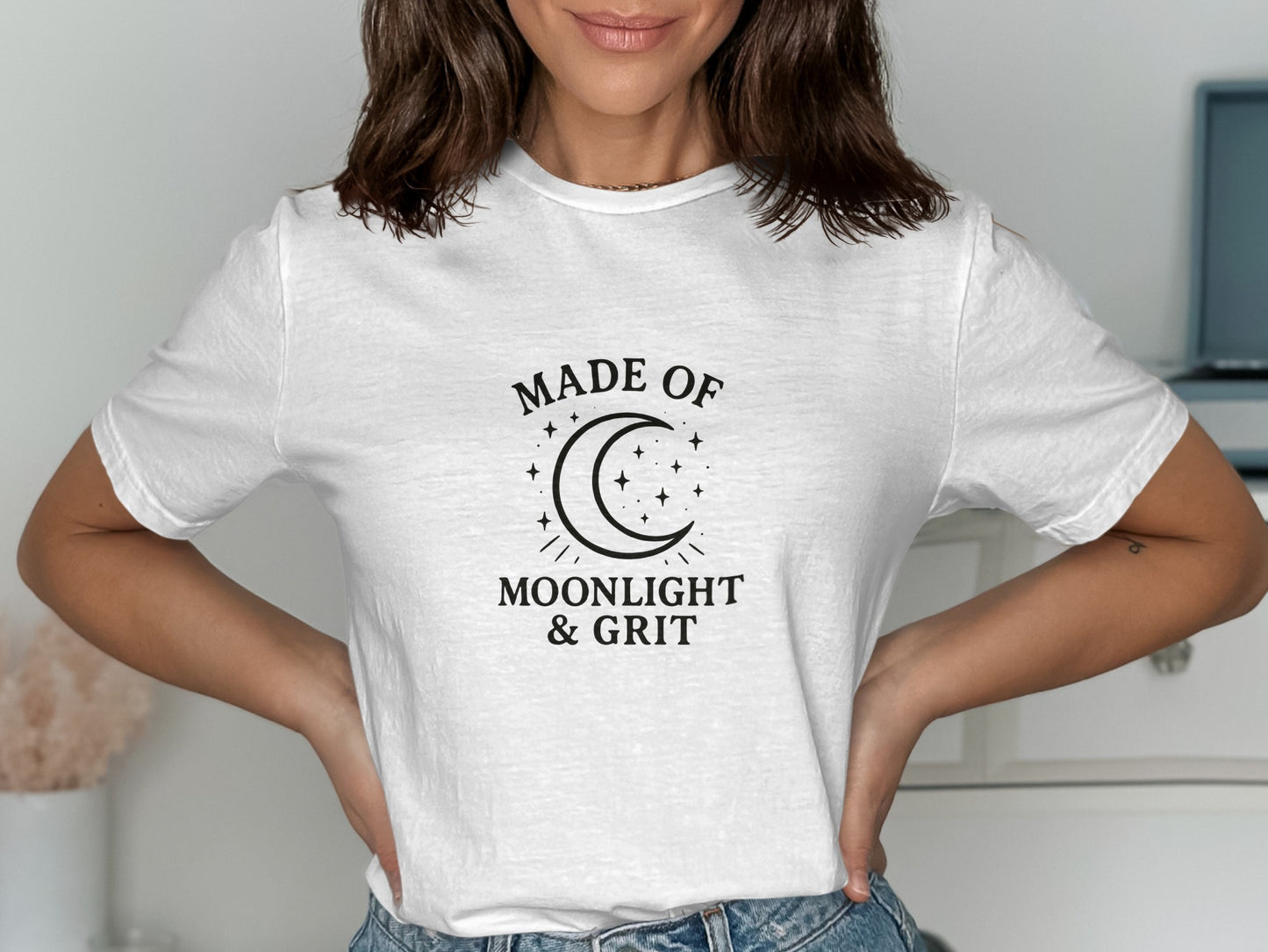 Made of Moonlight and Grit Graphic T-shirt product type