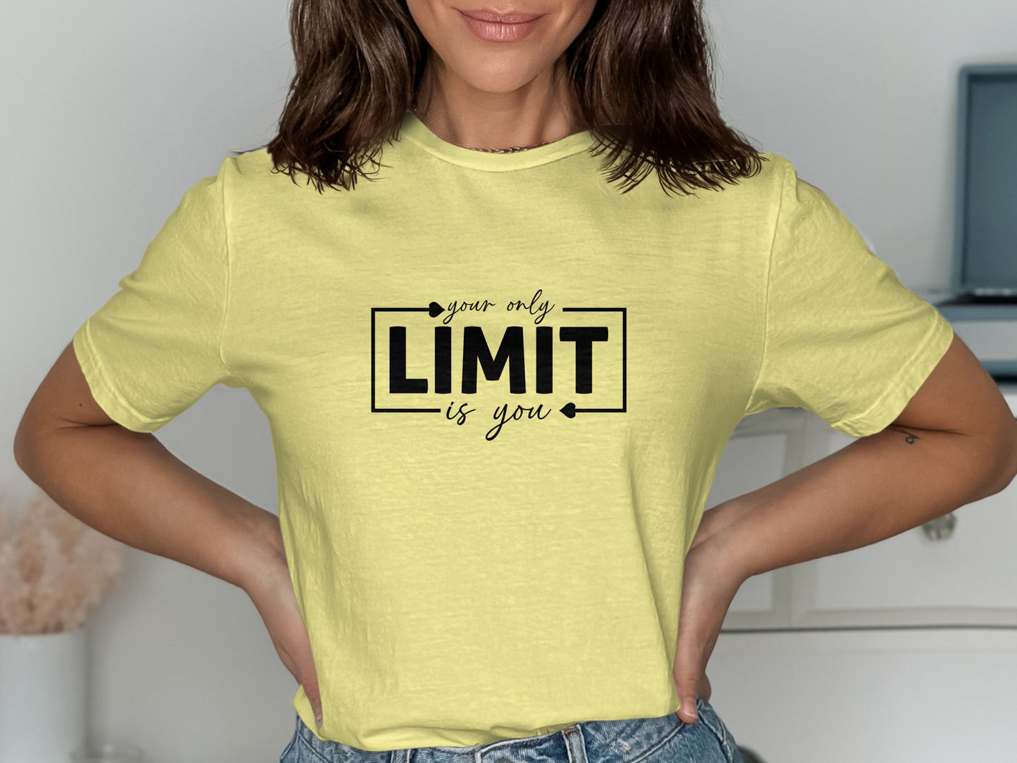 Your Only Limit Is You Graphic Print T-shirt product