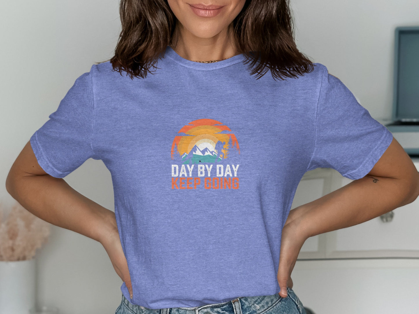 Day By Day Keep Going Graphic T-Shirt Product