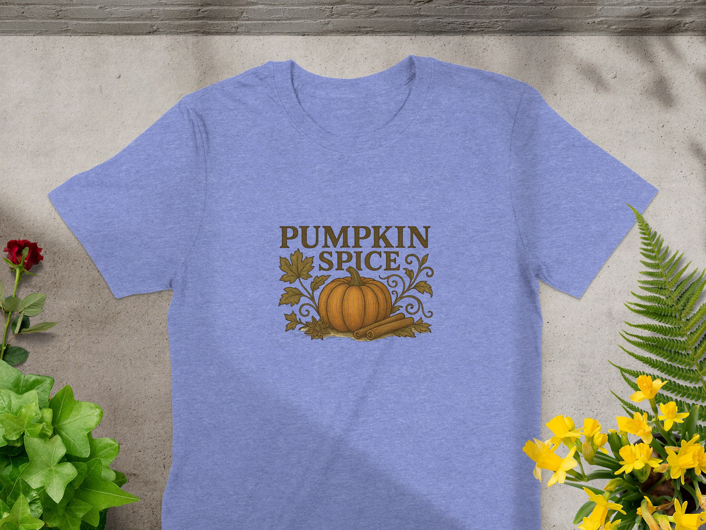 Pumpkin Spice Graphic Design T-Shirt Product