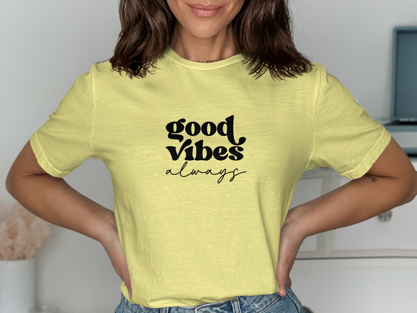 Good Vibes Always Graphic Tee shirt product type