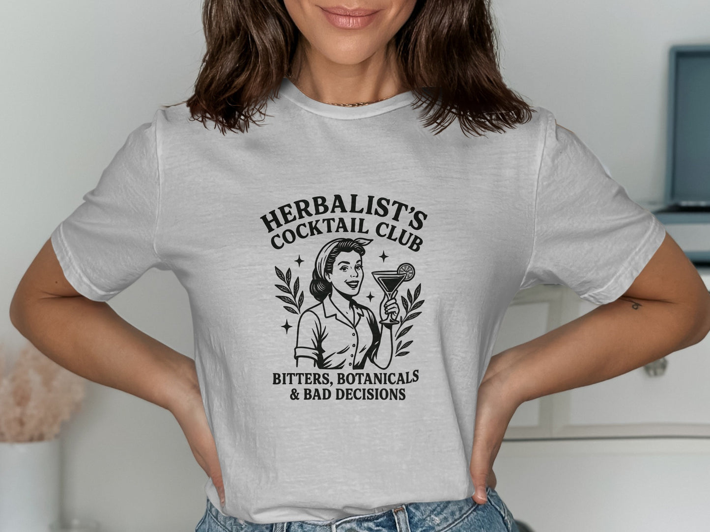 Herbalist's Cocktail Club Bitters Botanicals Shirt product
