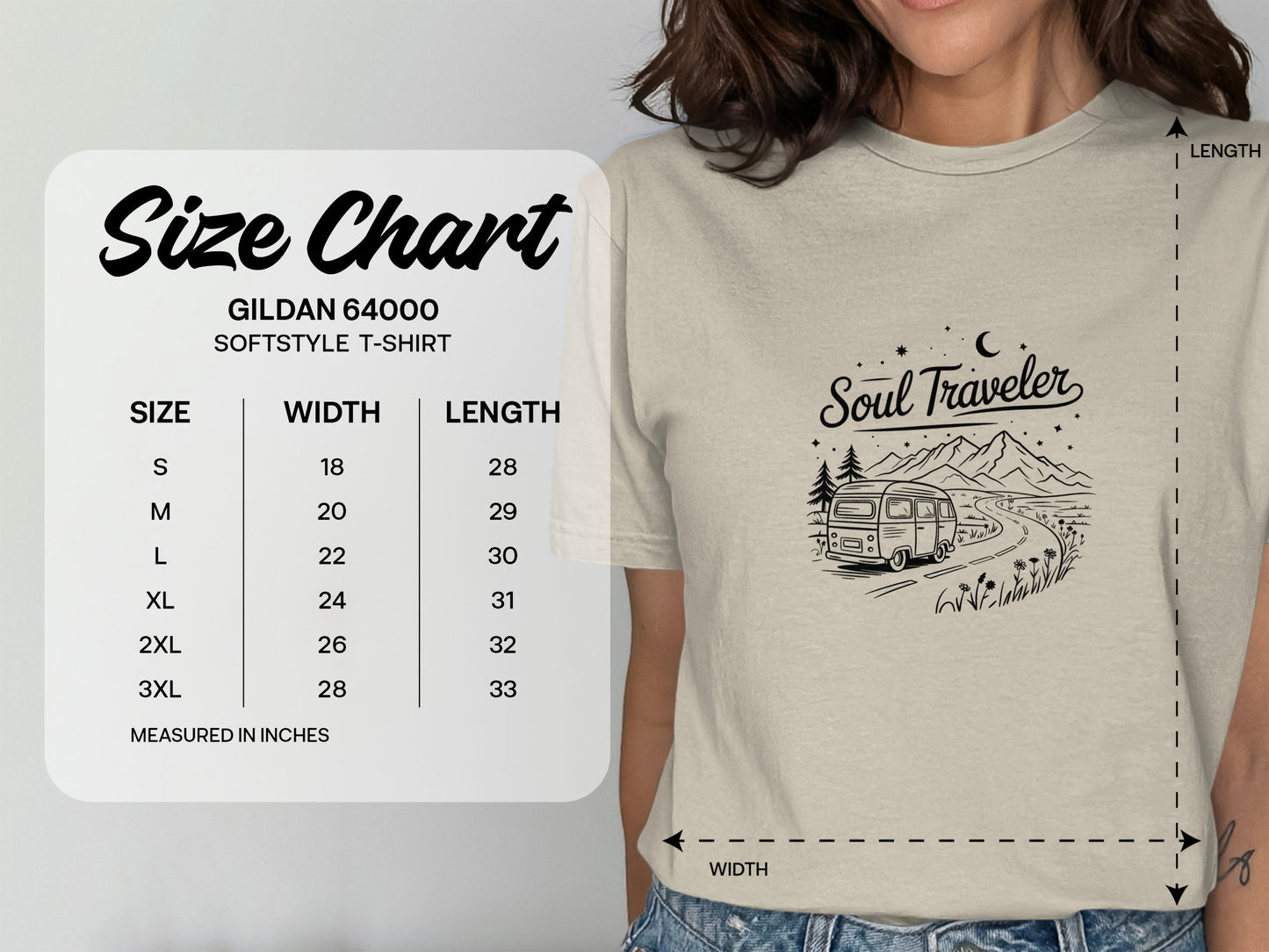 Soul Traveler Graphic T-shirt for Adventurous Spirits