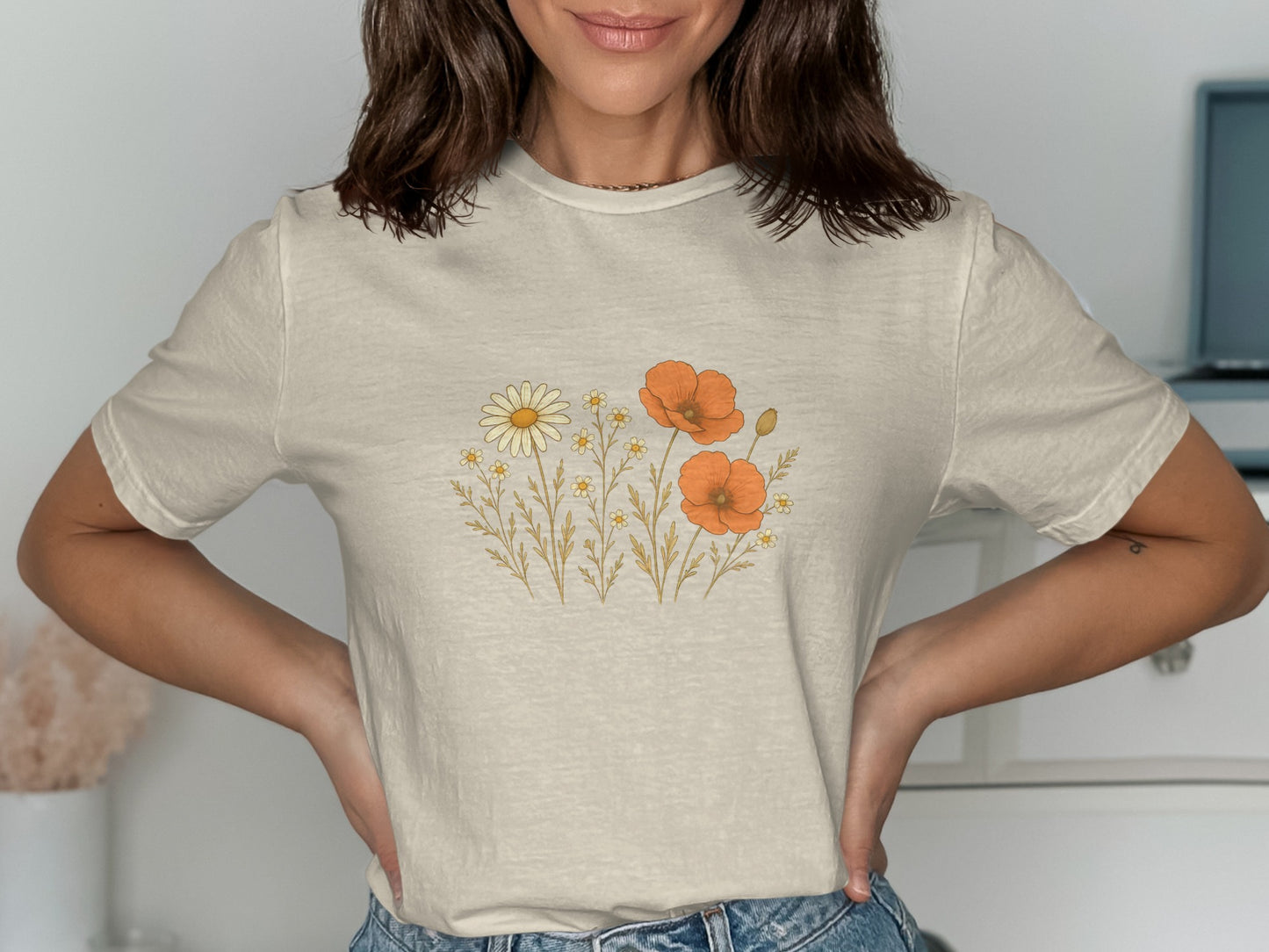 Floral Wildflower Graphic Tee T-shirt product type