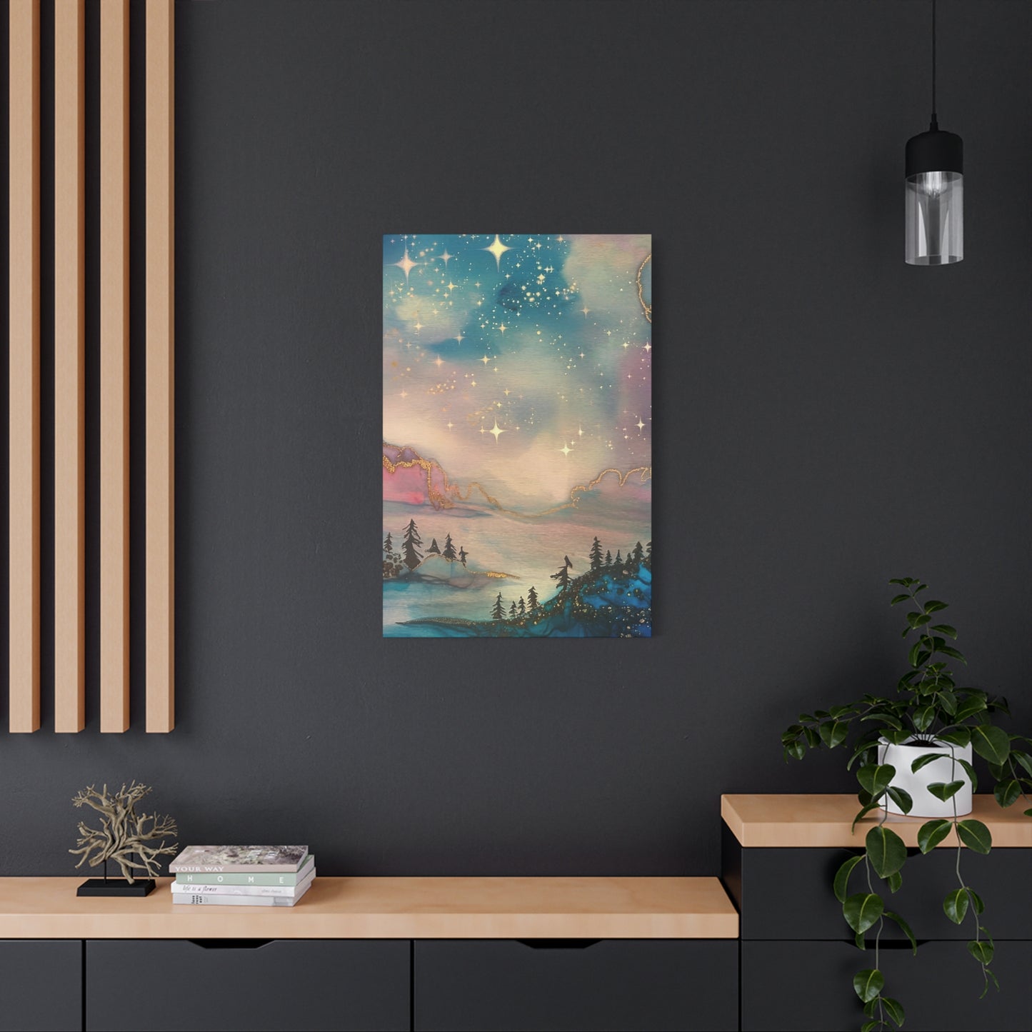 Starry Night Canvas Wall Art