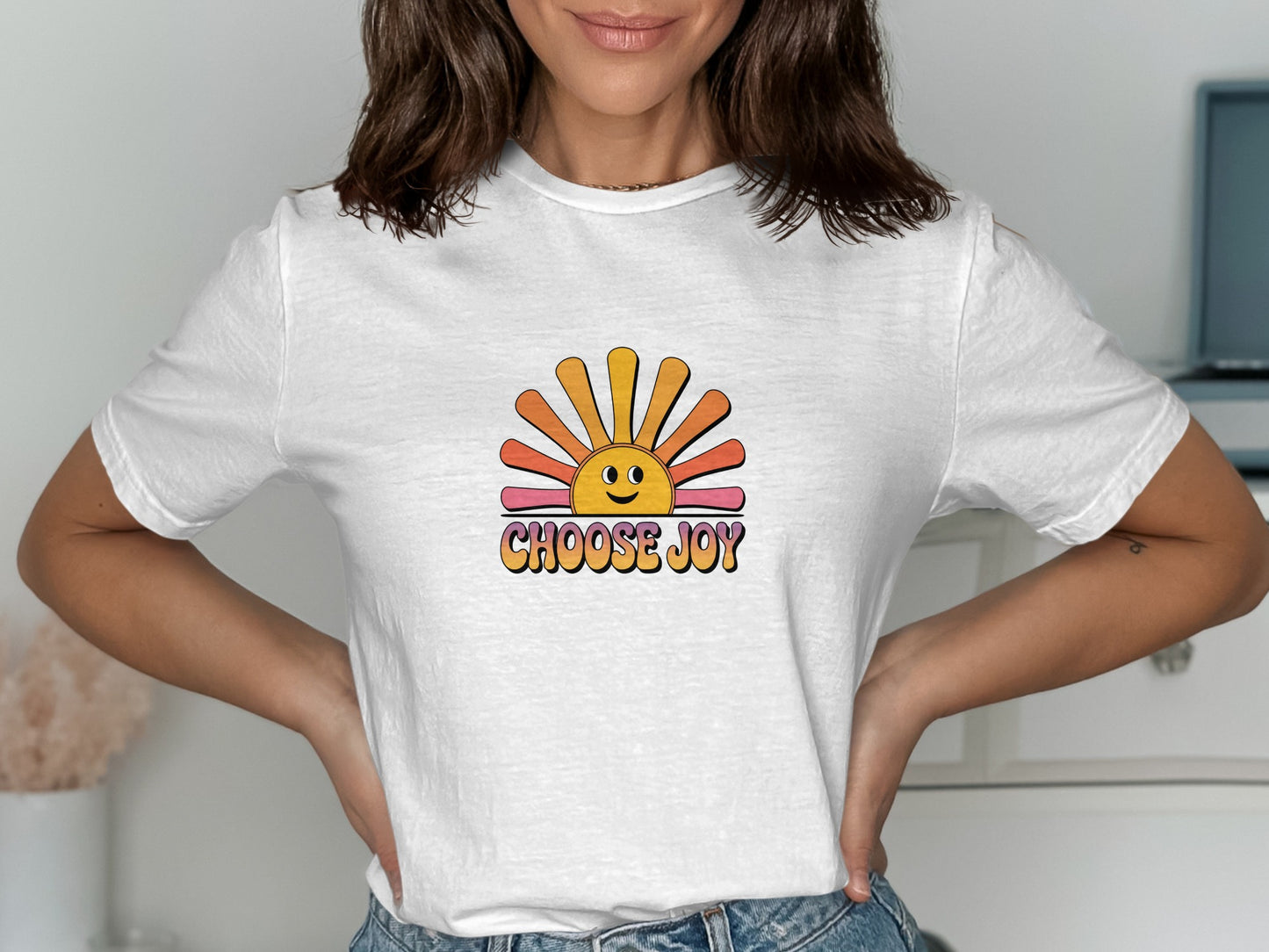 Choose Joy Sunburst Graphic T-Shirt product type